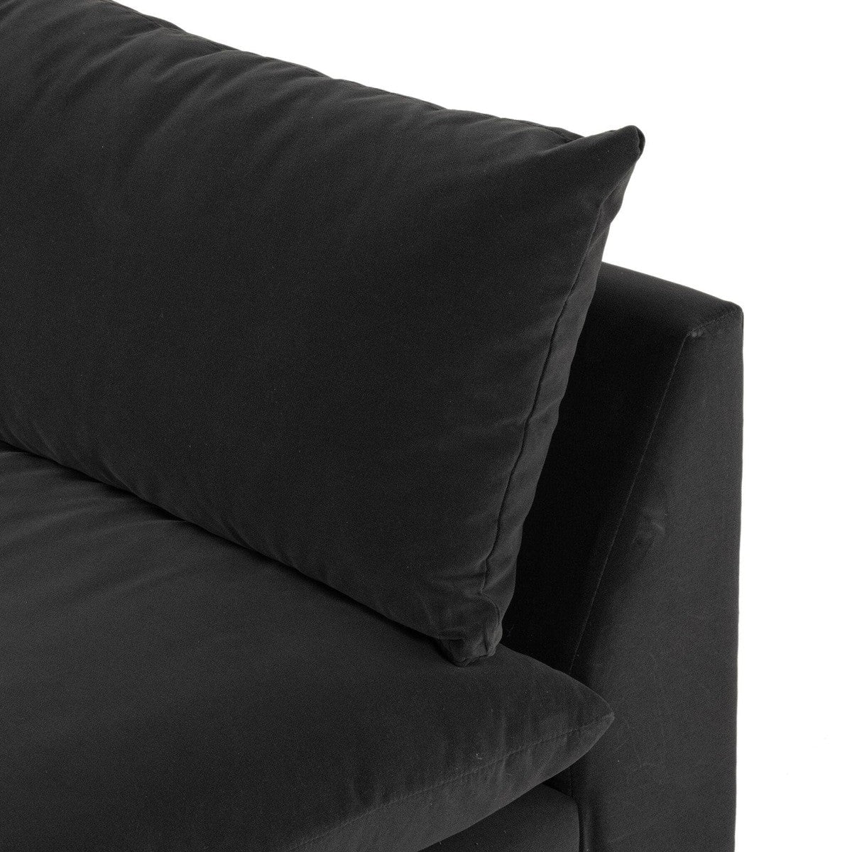 Grant Armless Sofa - Henry Charcoal