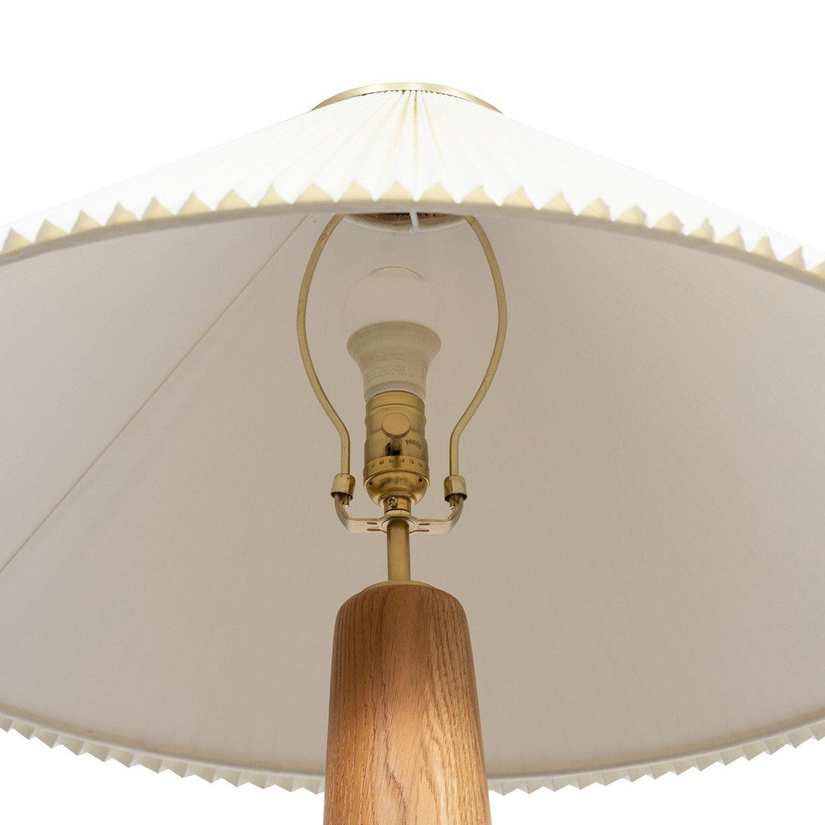 Nora Floor Lamp - Light Oak