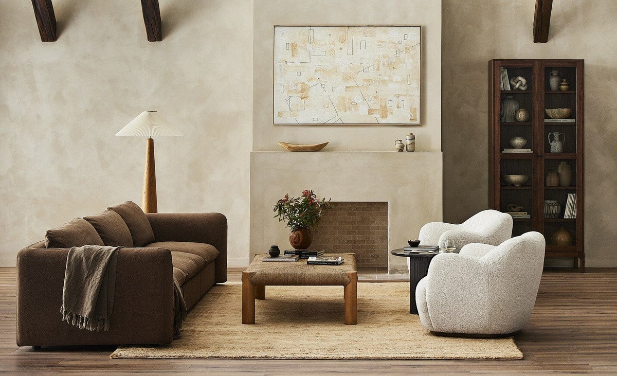 Nora Floor Lamp - Light Oak