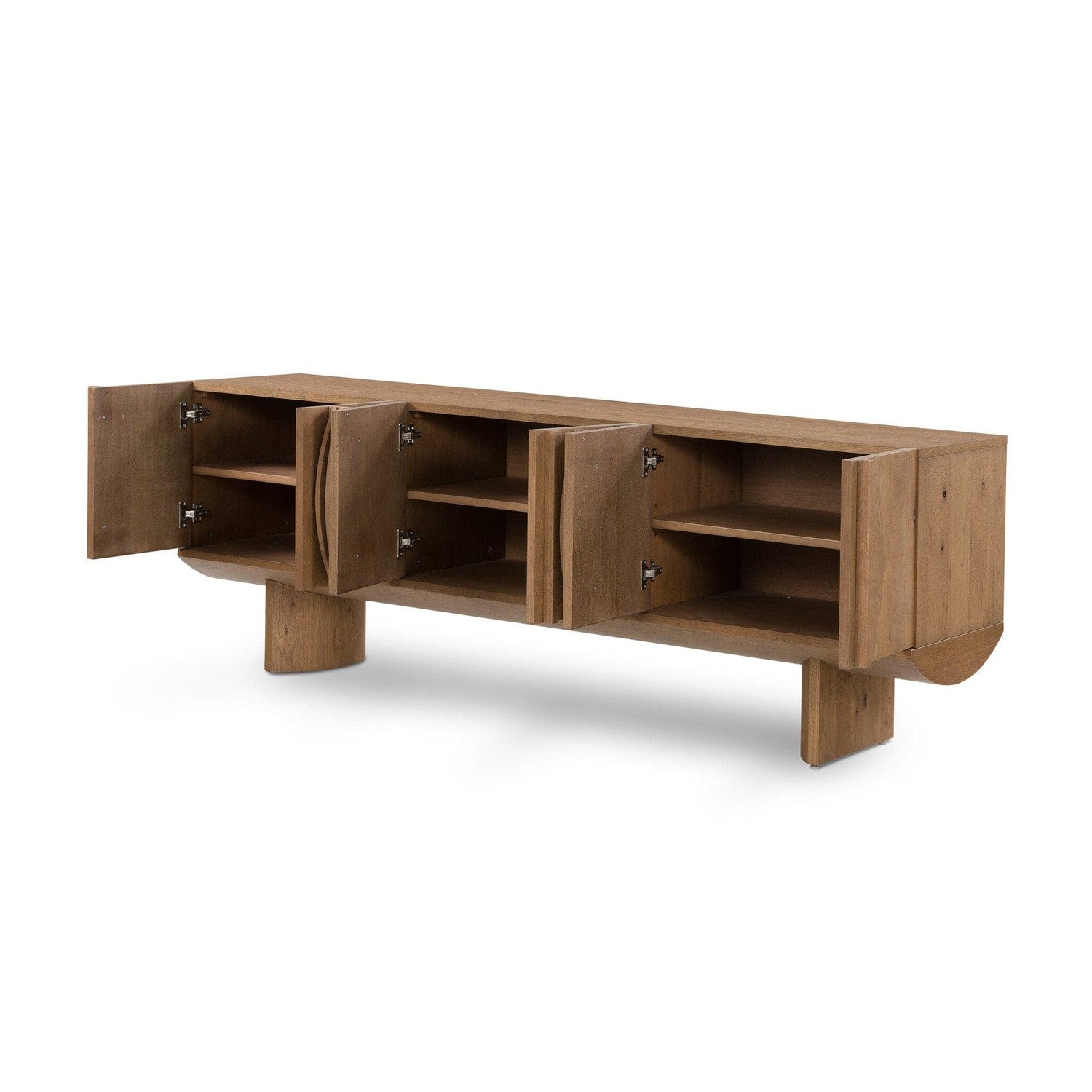 Pickford Media Console - Dusted Oak Veneer