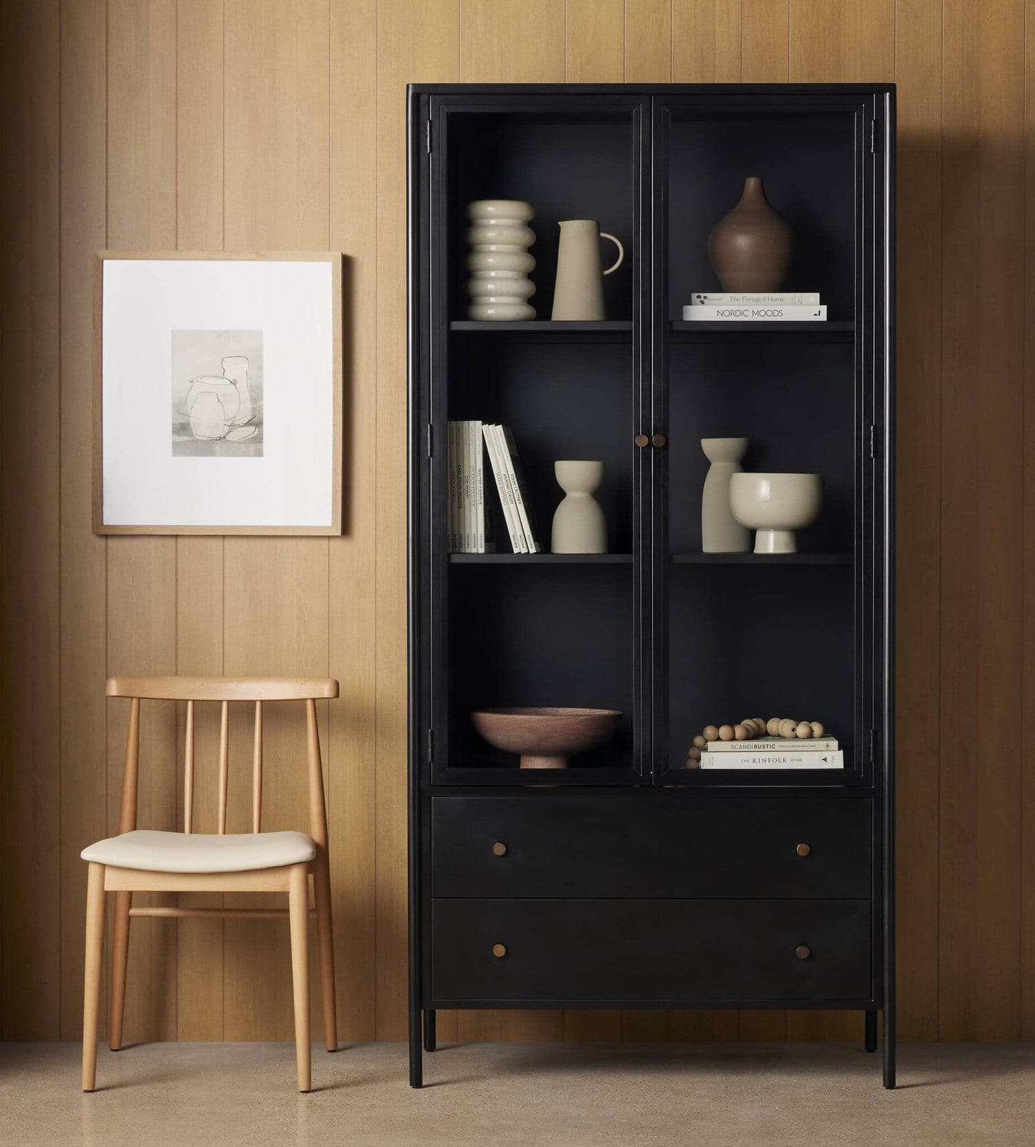 Soto Cabinet - Black