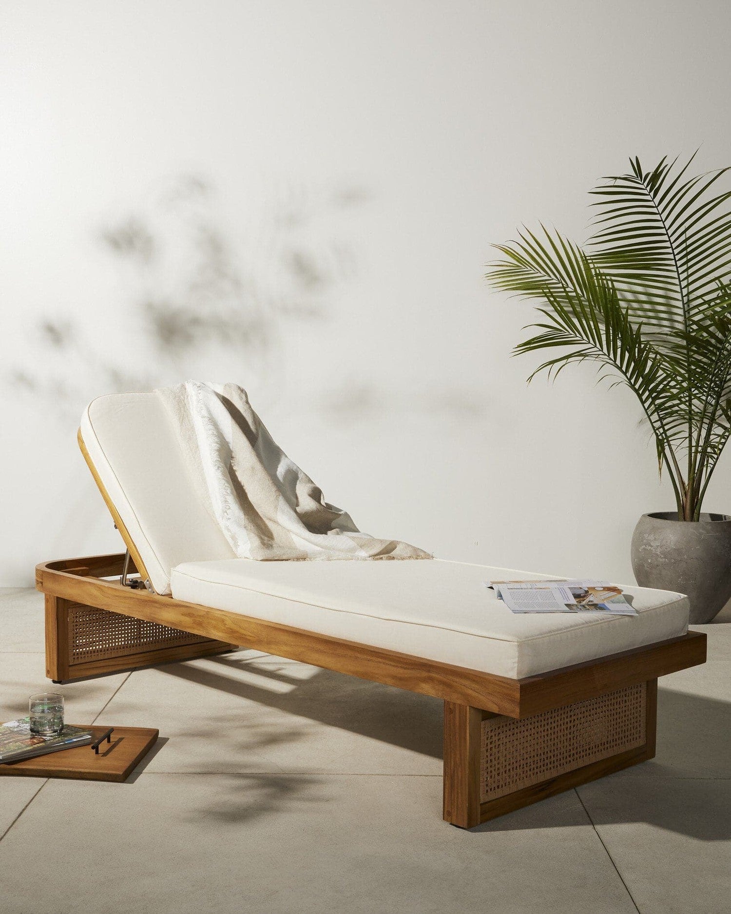 Merit Outdoor Chaise Lounge - Venao Ivory