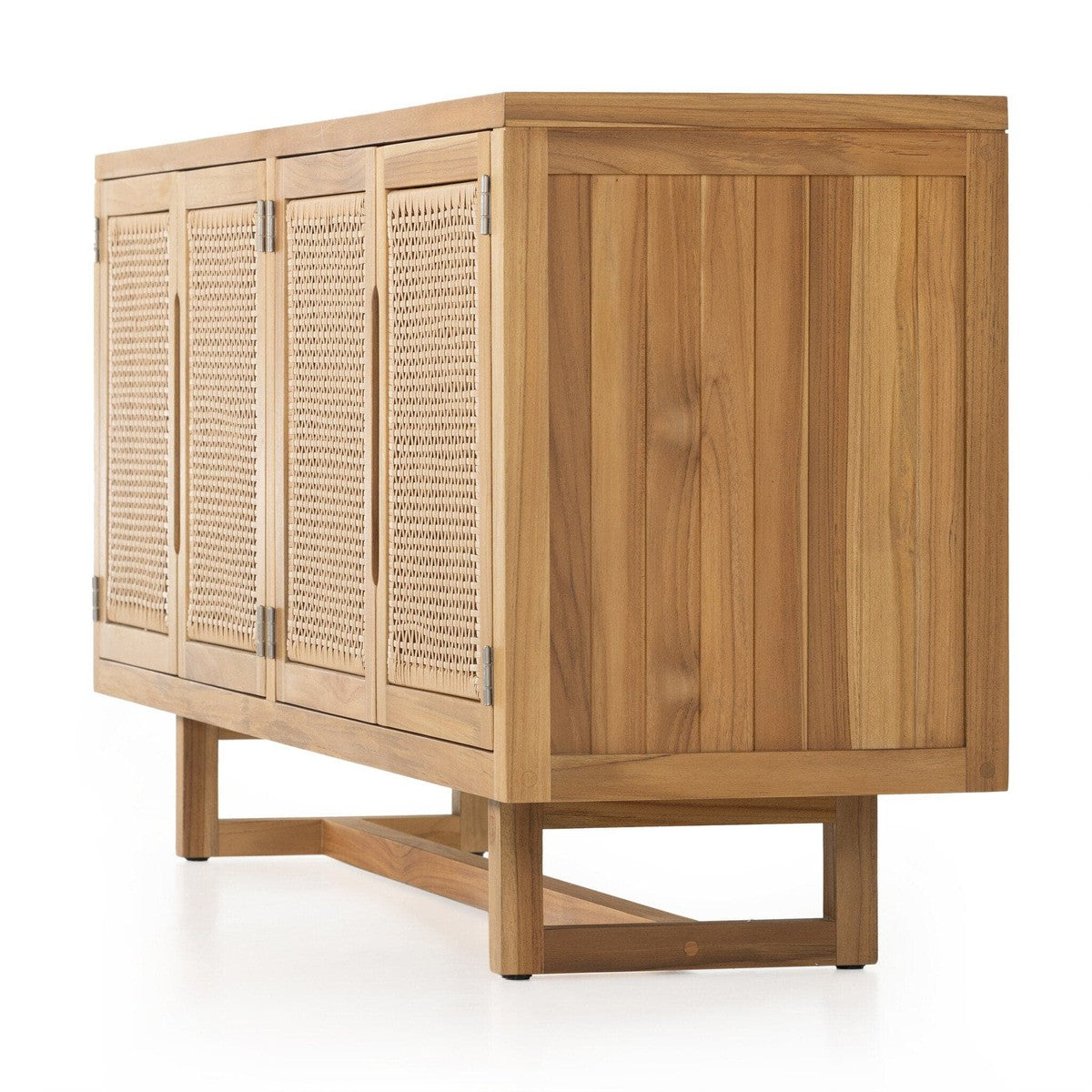 Merit Outdoor Sideboard - Natural Teak-FSC