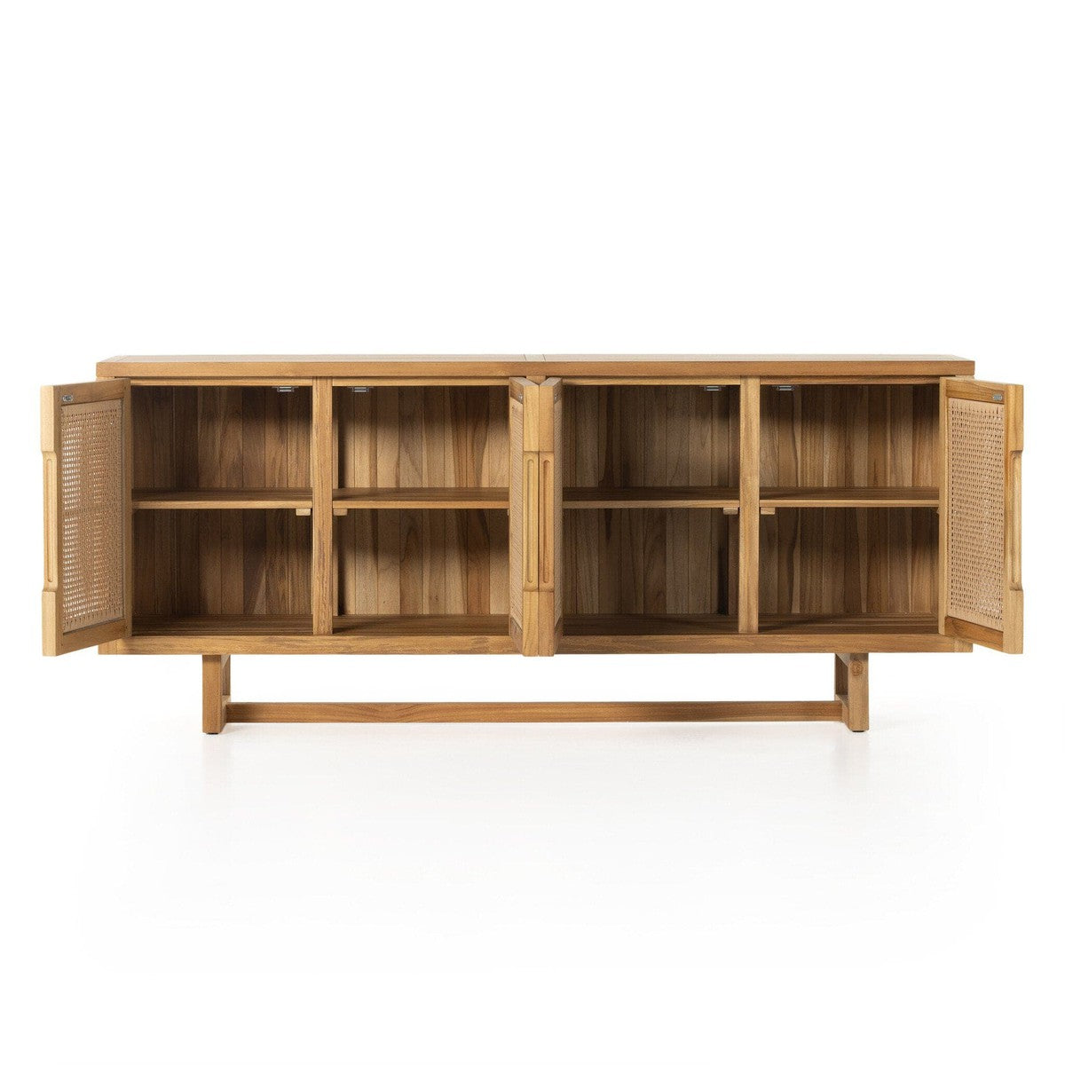 Merit Outdoor Sideboard - Natural Teak-FSC