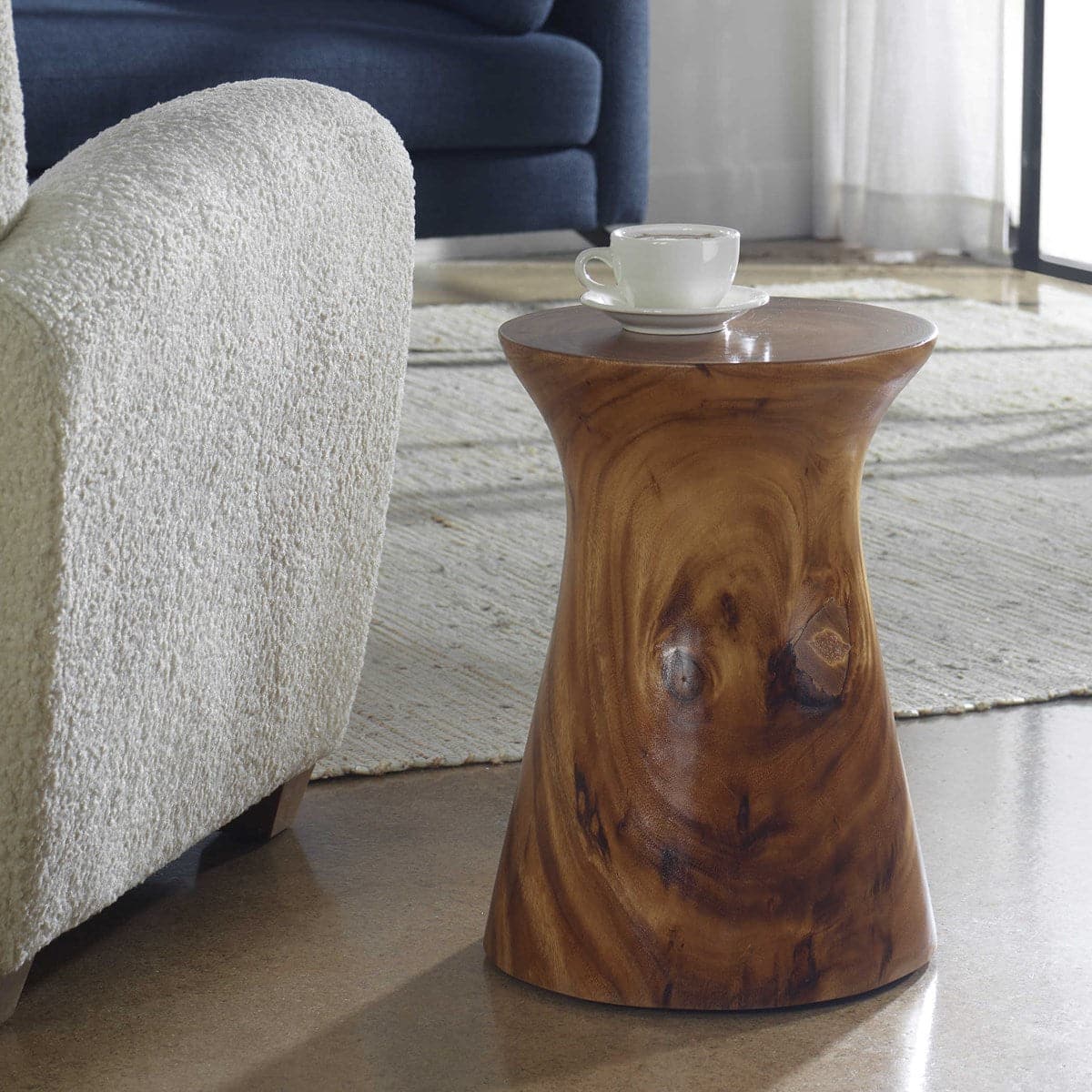 Uttermost Swell Wooden Accent Table-Uttermost-UTTM-22949-Side Tables-1-France and Son