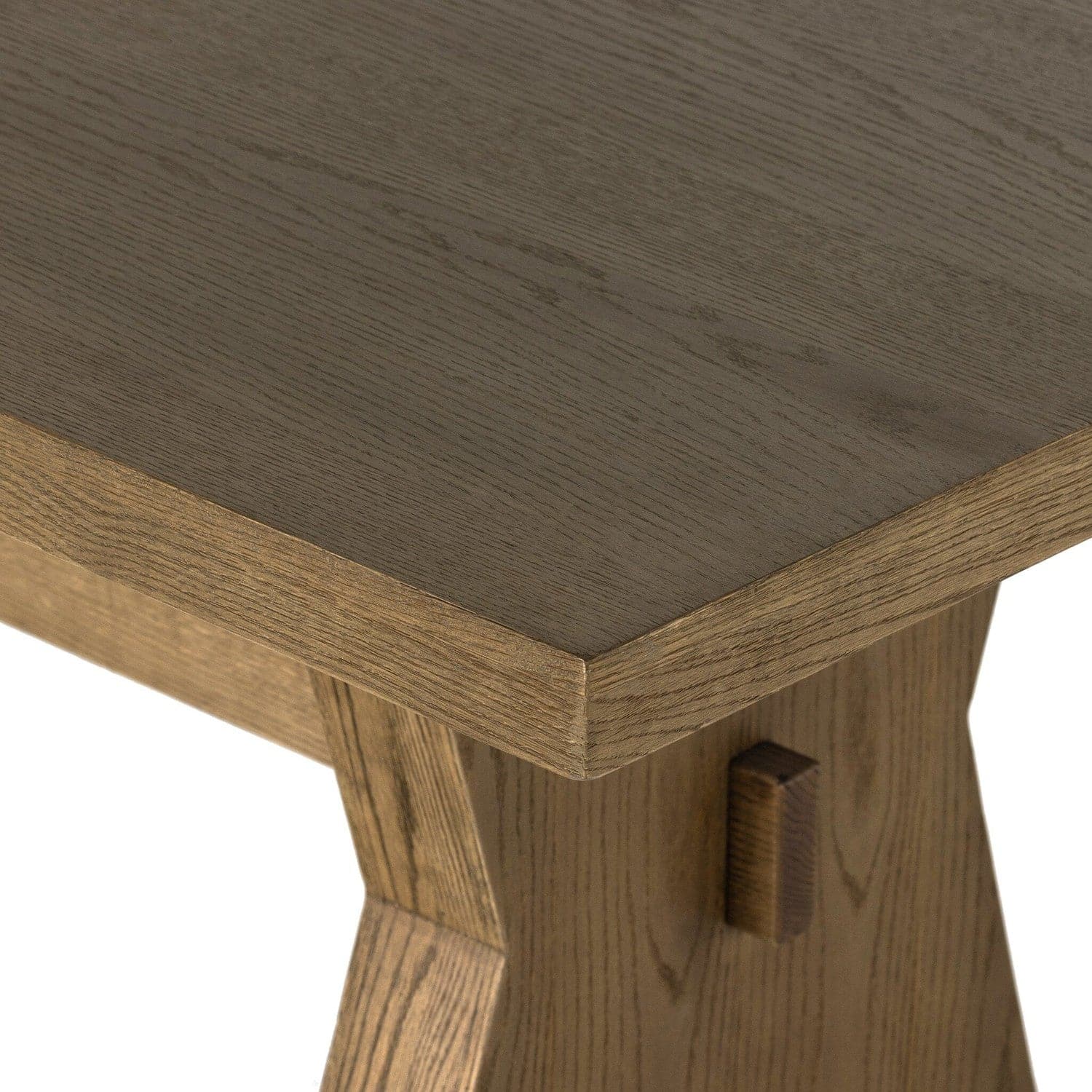 Tia Dining Table - Drifted Oak Solid