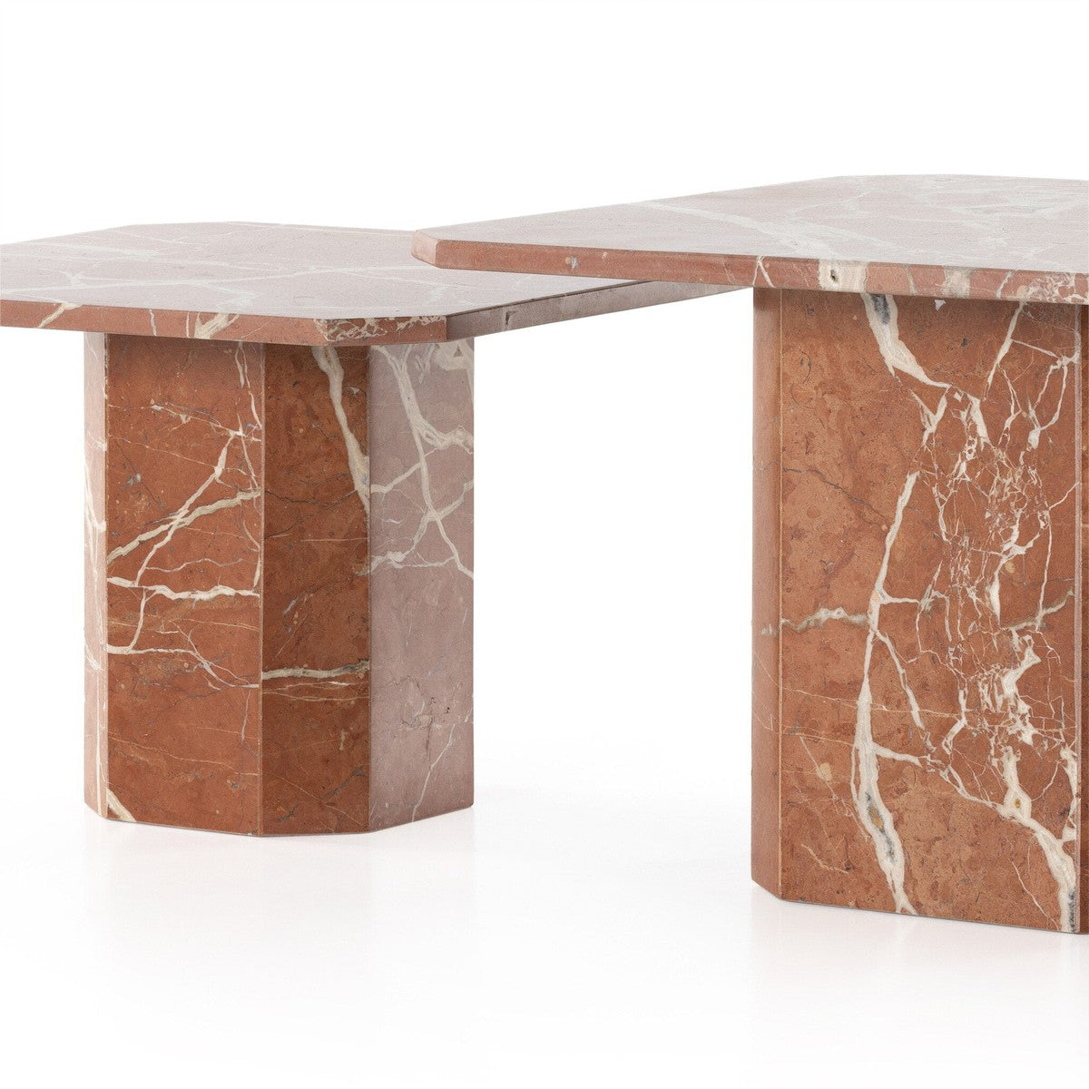 Edina Coffee Table - Rusty Marble