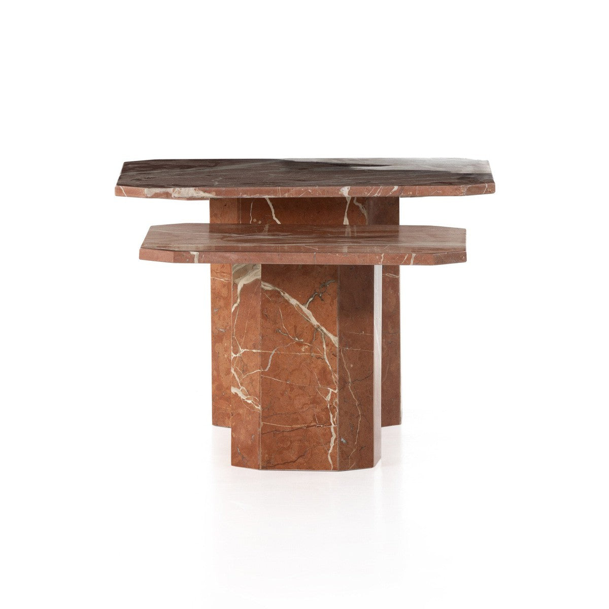 Edina Coffee Table - Rusty Marble