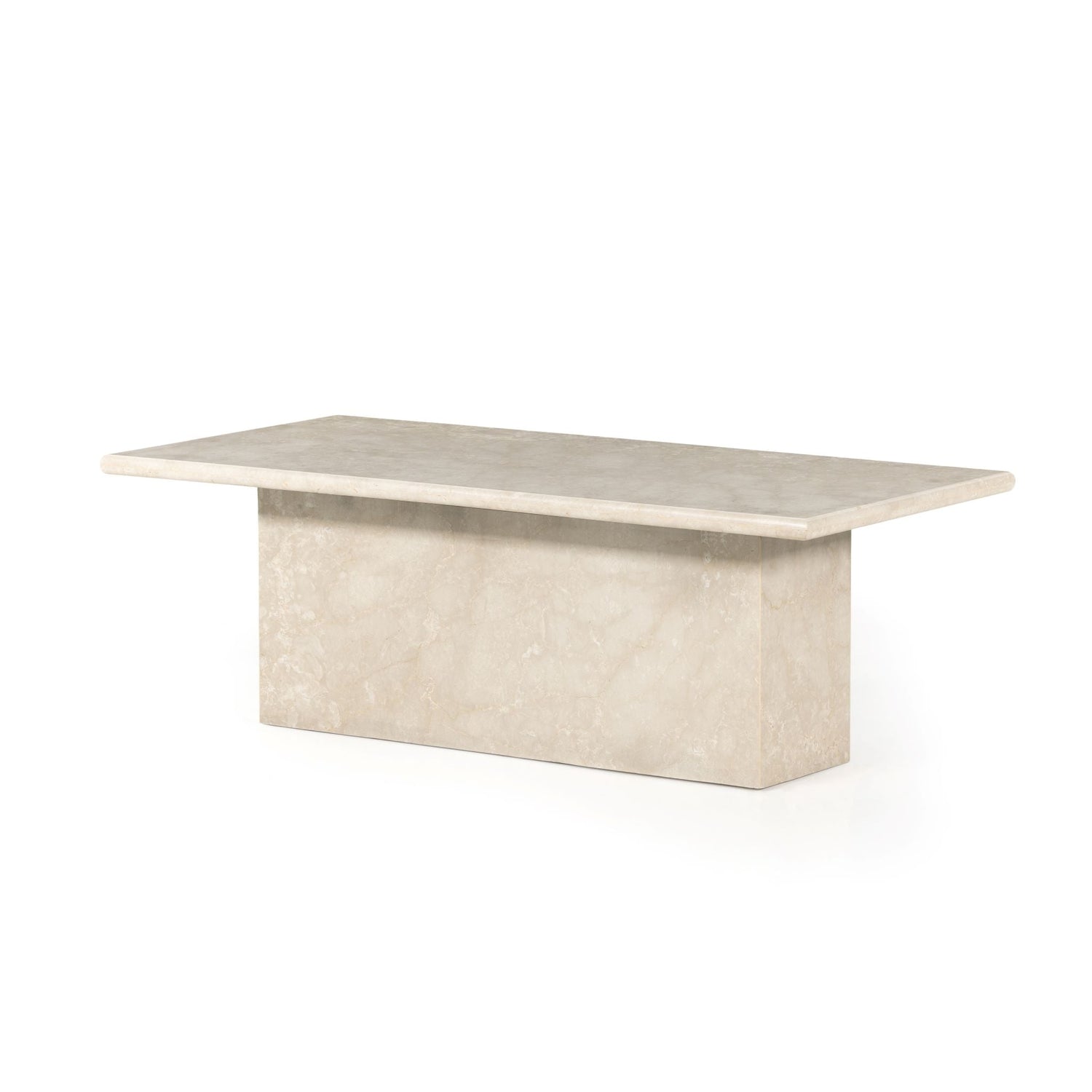 Arum Coffee Table - Cream Marble-Four Hands-FH-229610-001-Coffee Tables-1-France and Son
