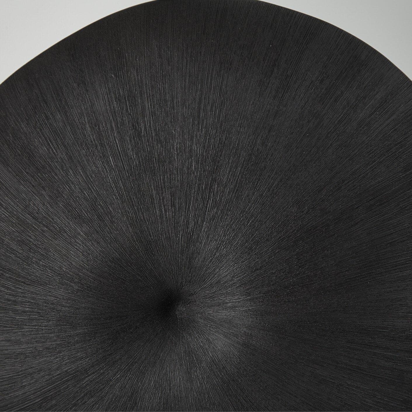 Busaba Table Lamp - Textured Matte Black Porcelain Ceramic