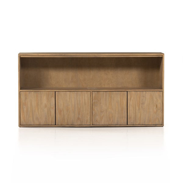Bane Media Console-Four Hands-FH-229661-002-Media Storage / TV StandsDark Charcoal-4-France and Son