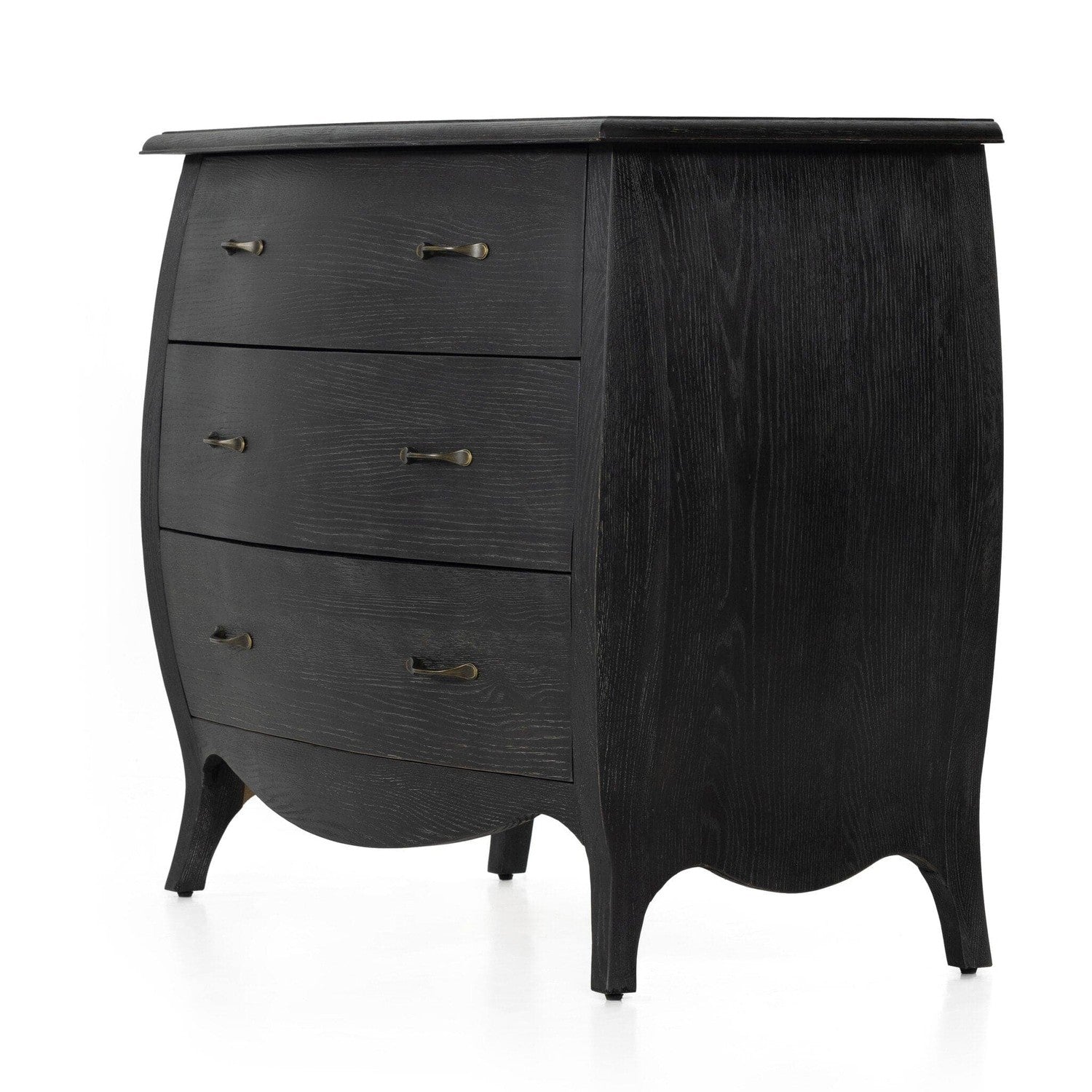 Antoinette Chest - Distressed Black Oak