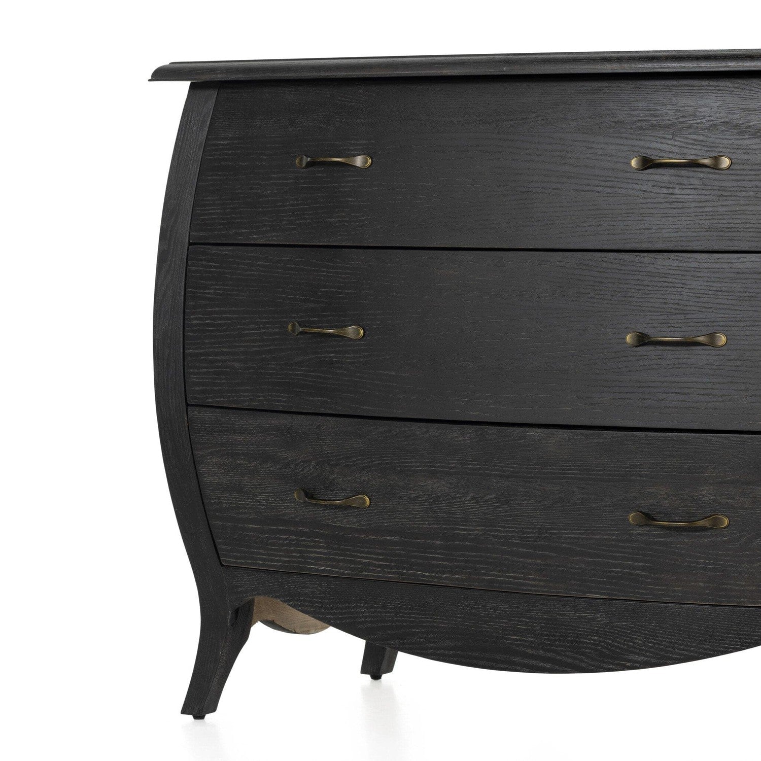 Antoinette Chest - Distressed Black Oak