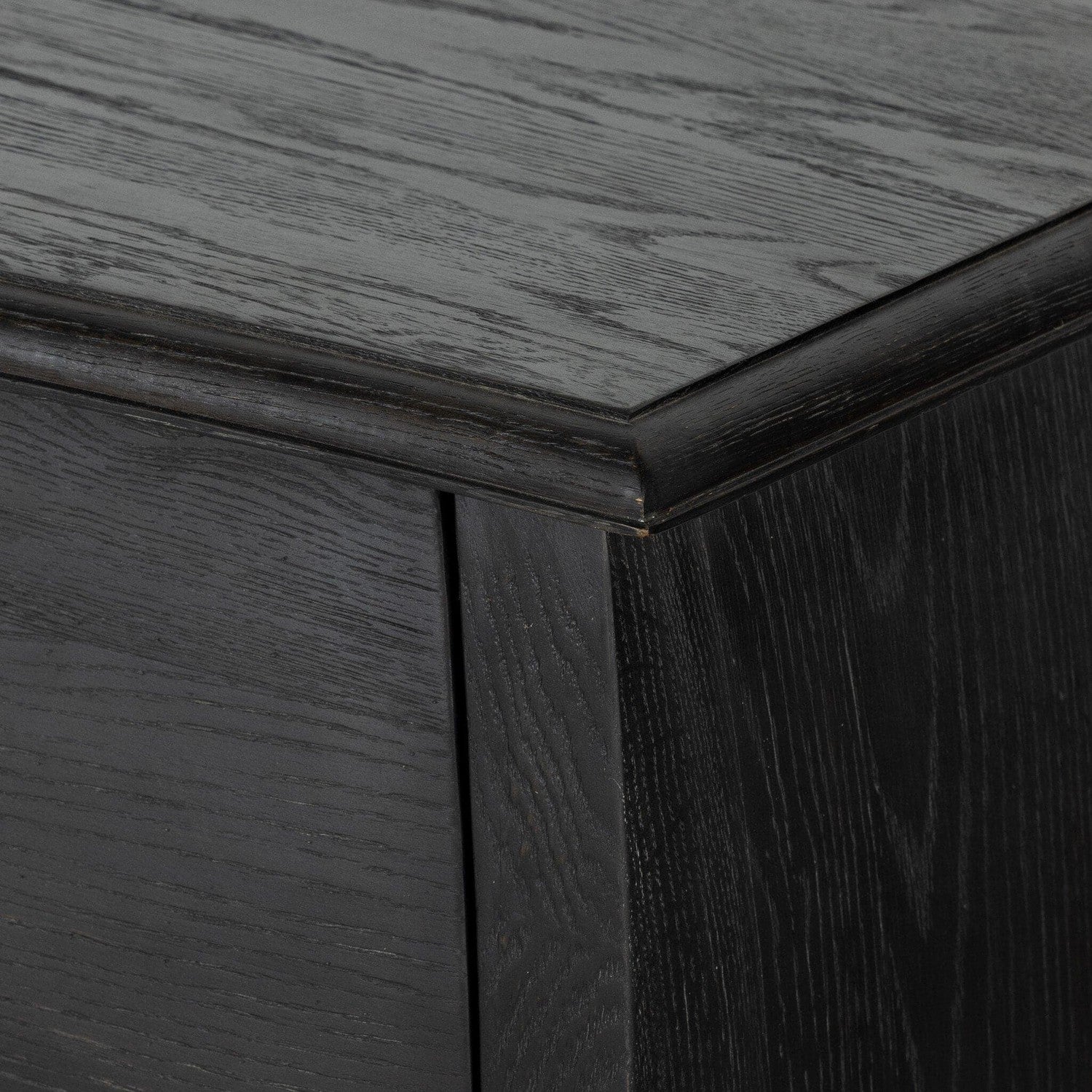 Antoinette Chest - Distressed Black Oak