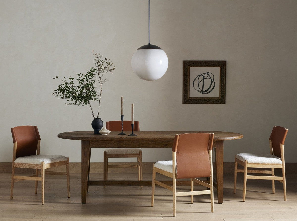 Alfie Dining Table - Waxed Pine