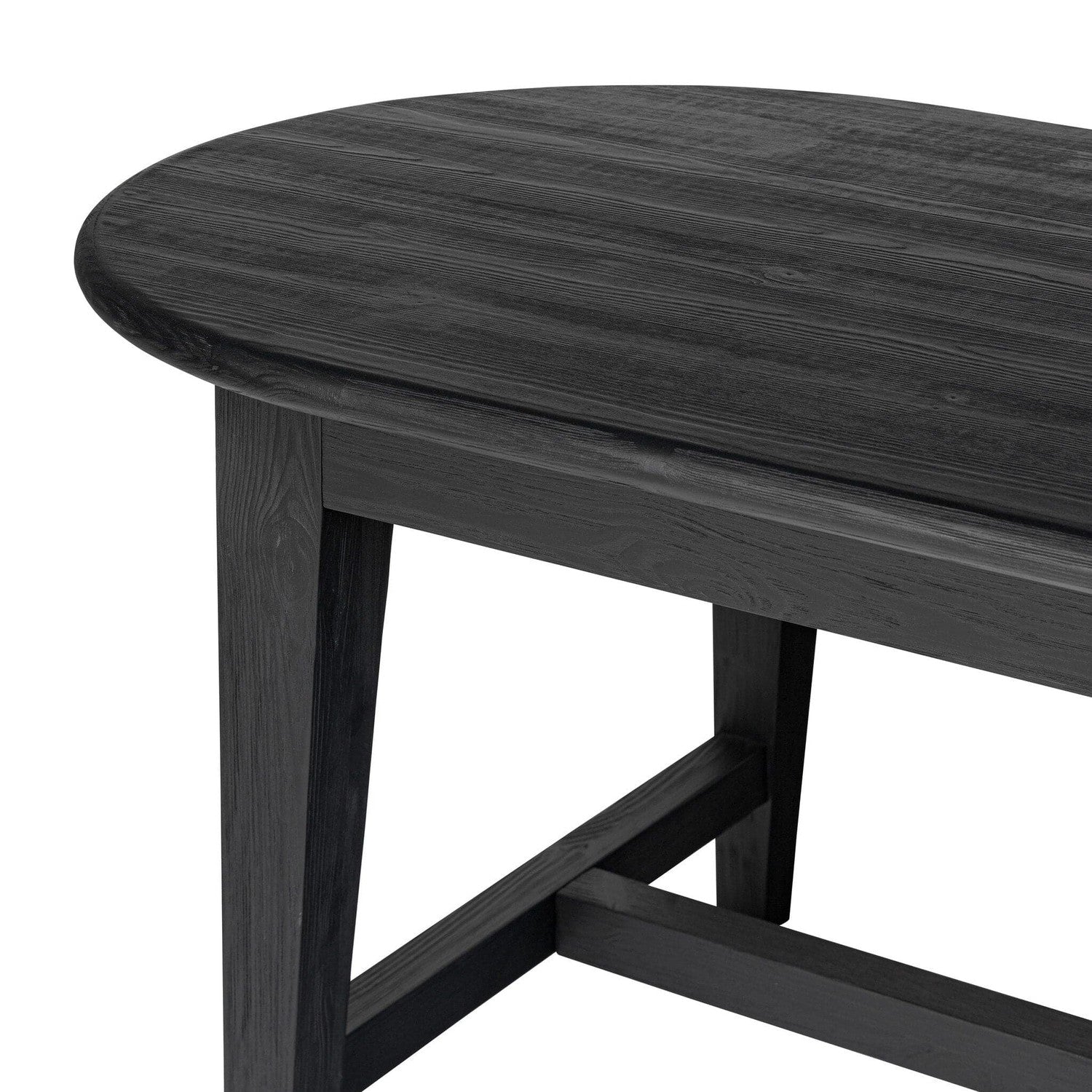 Alfie Dining Table - Black Pine