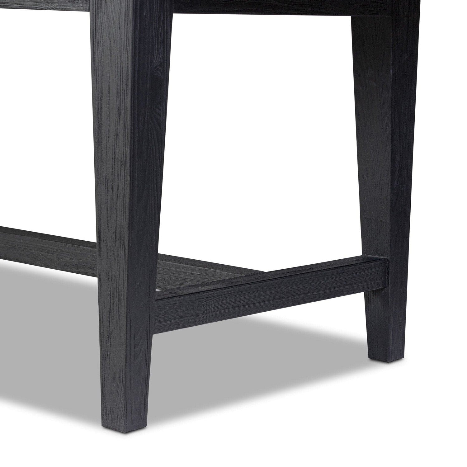 Alfie Dining Table - Black Pine