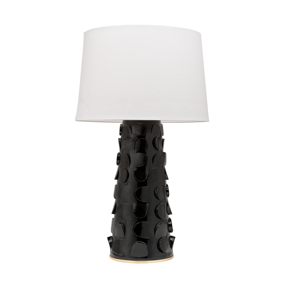 Naomi 1 Light Table Lamp-Mitzi-HVL-HL335201-BLK/GL-Table LampsBlack Lustro/Gold Leaf Combo-1-France and Son