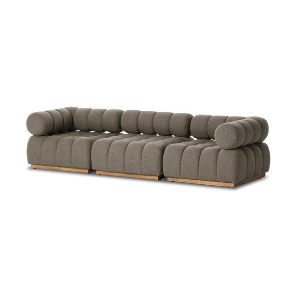 Roma Outdoor 3pc Sectional-Four Hands-FH-230025-003-Outdoor SectionalsAlessi Fawn-3-France and Son