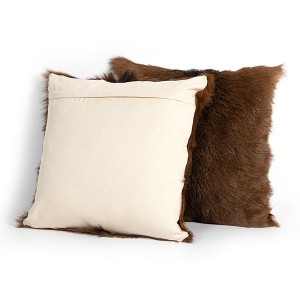 Angora Short Hair Pillow-Four Hands-FH-230169-002-PillowsBrown-2-France and Son