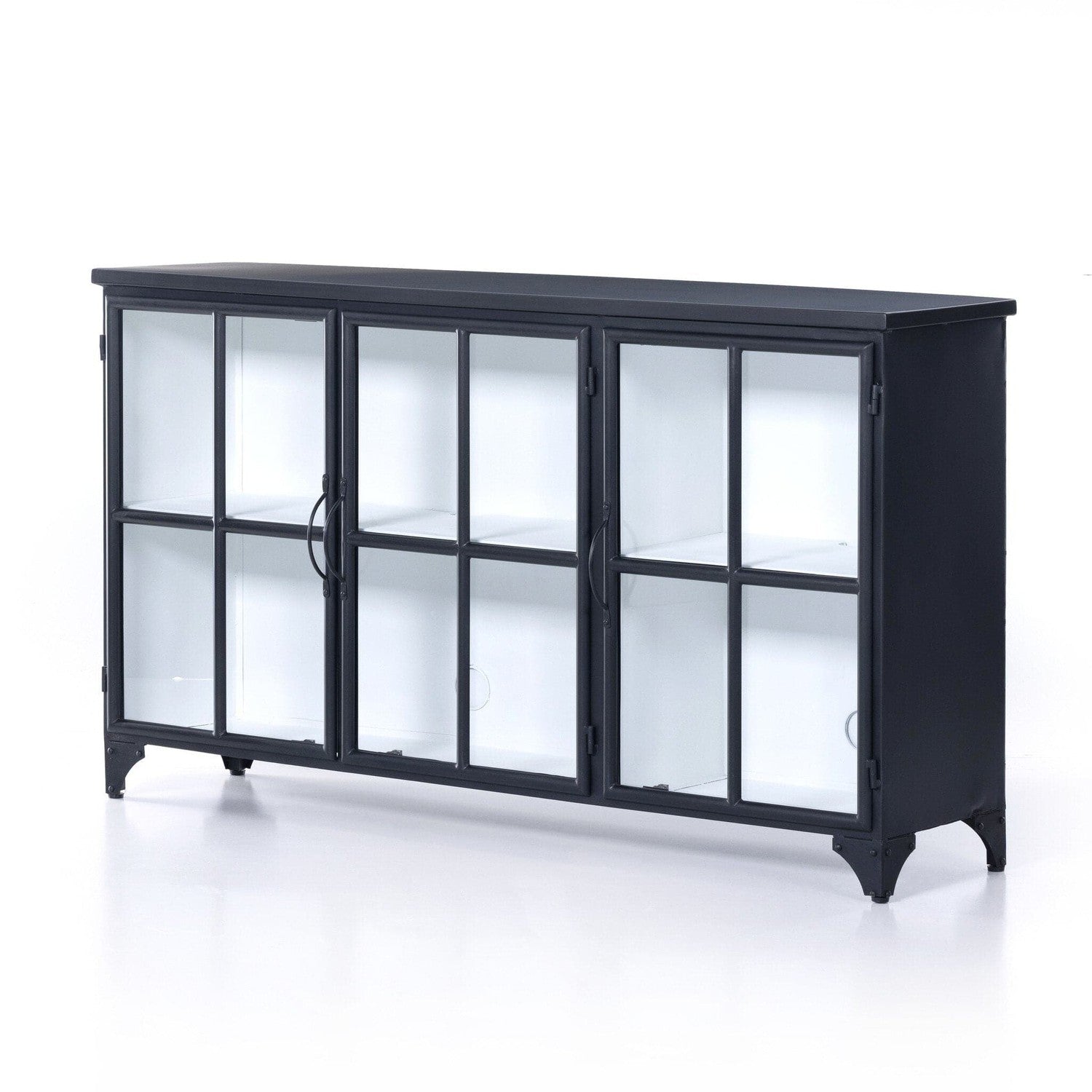 Camila 3 Door Cabinet - Black