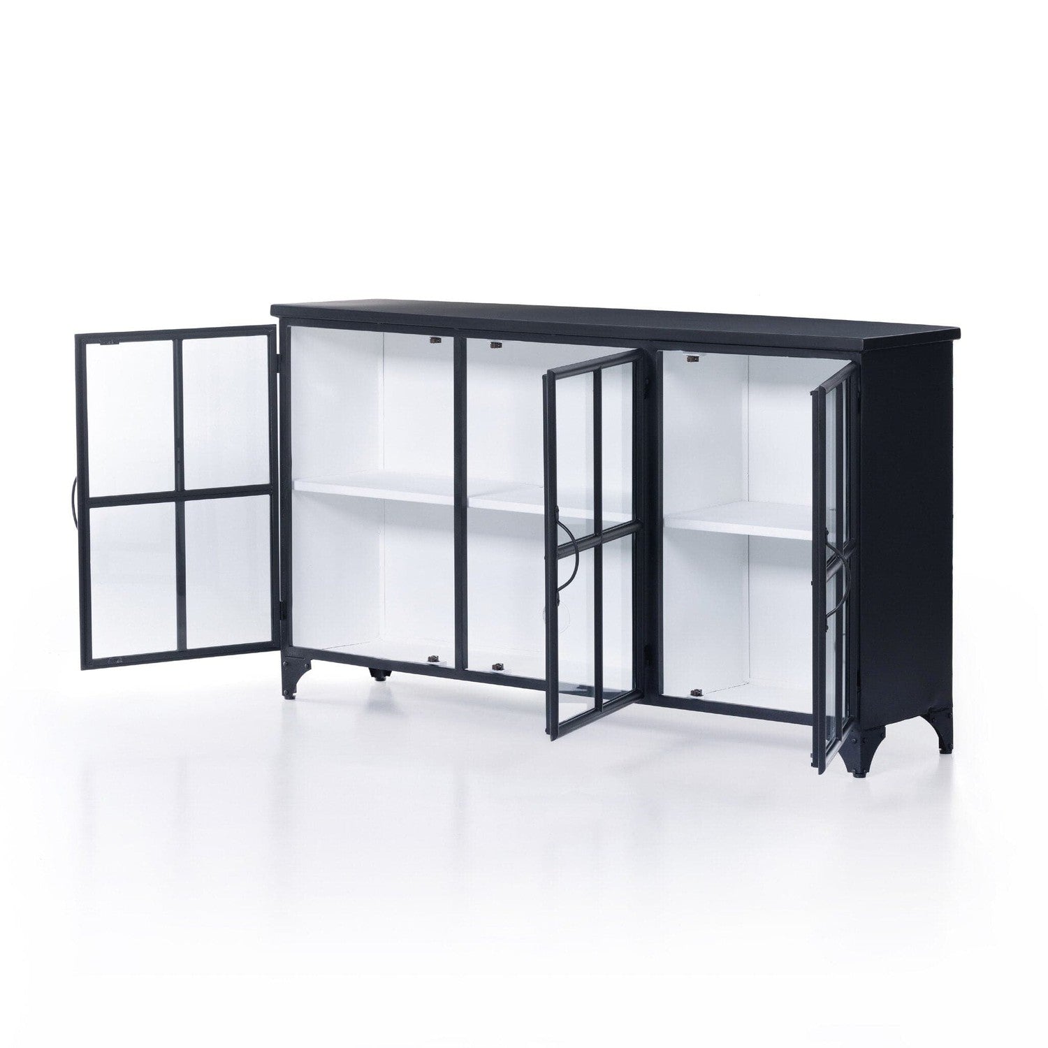 Camila 3 Door Cabinet - Black