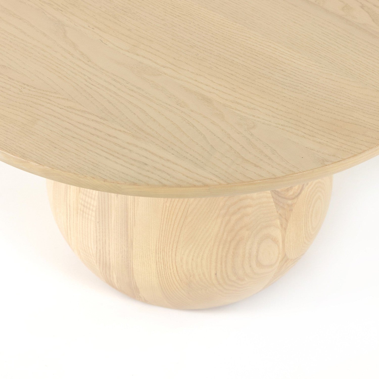 Merla Wood Bunching Table - Light Natural Ash Veneer