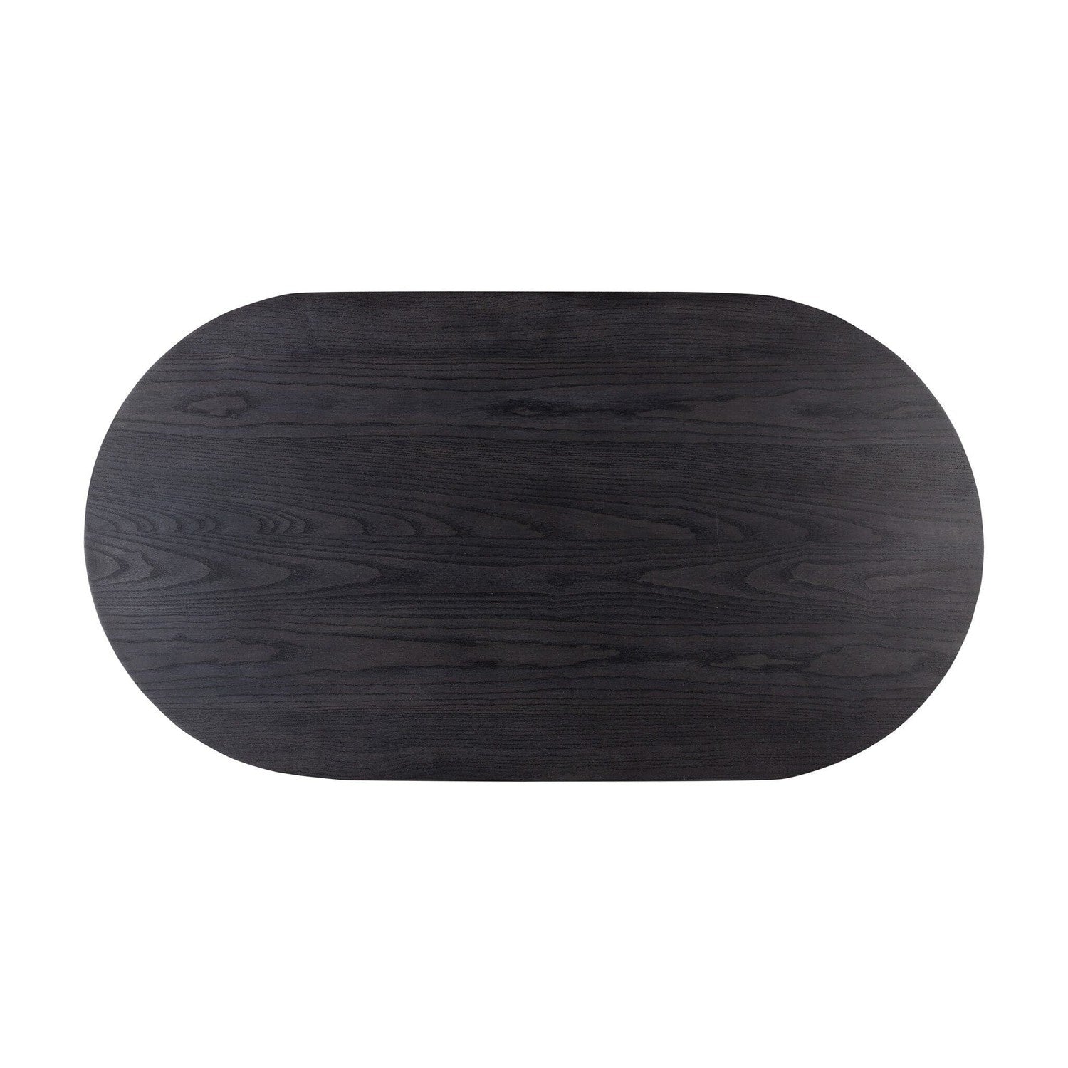 Merla Wood Coffee Table - Black Wash Ash Veneer