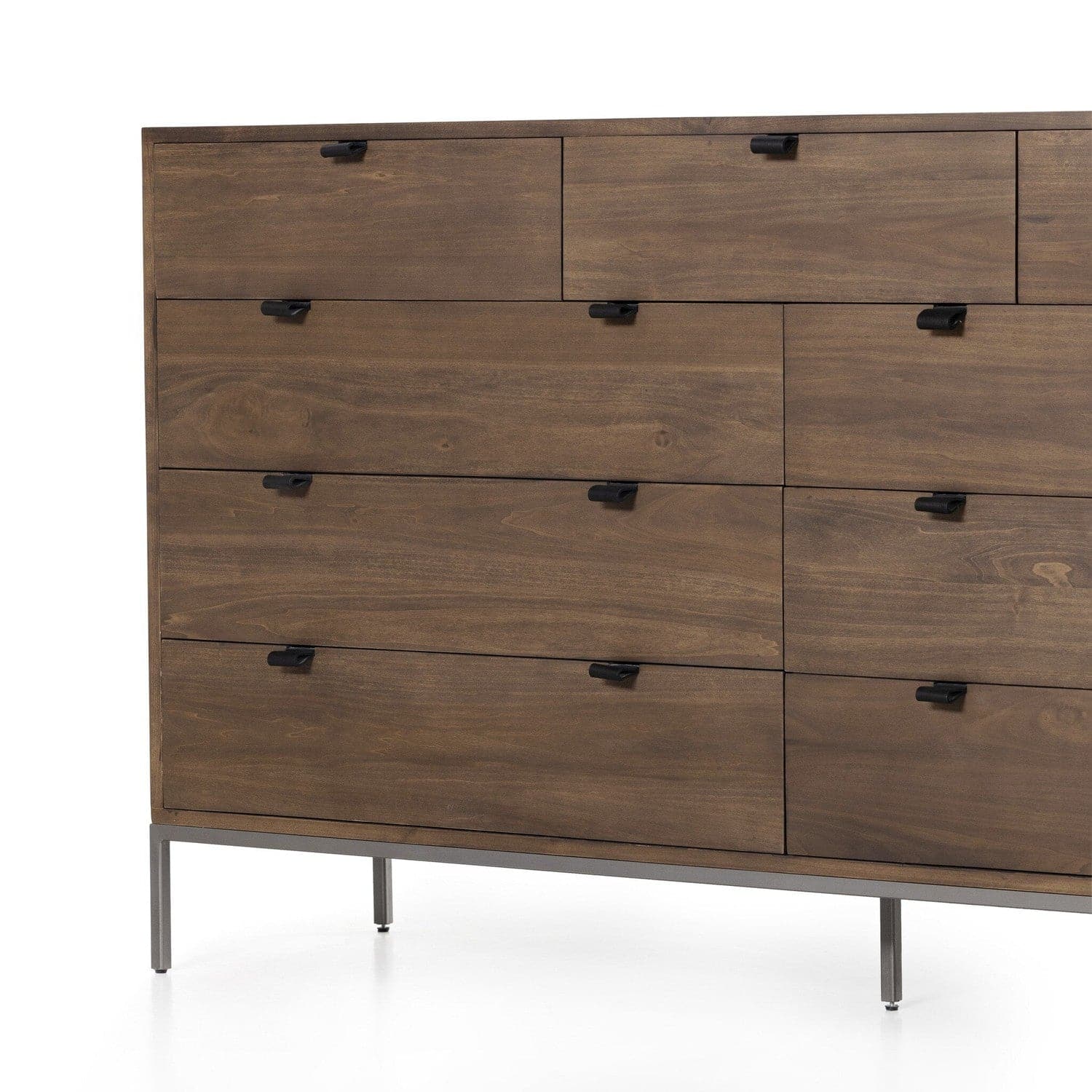 Trey 9 Drawer Dresser - Auburn Poplar