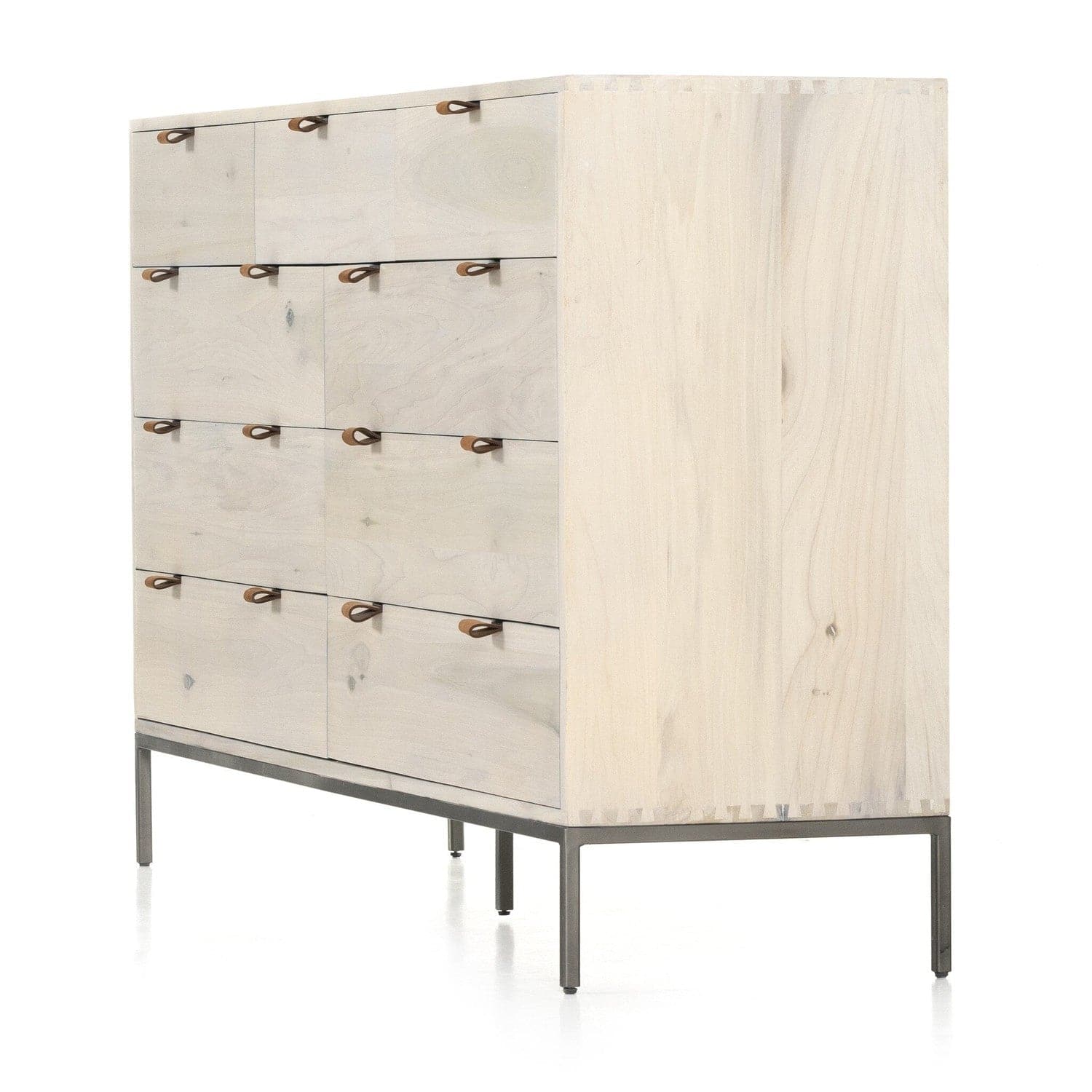 Trey 9 Drawer Dresser - Dove Poplar