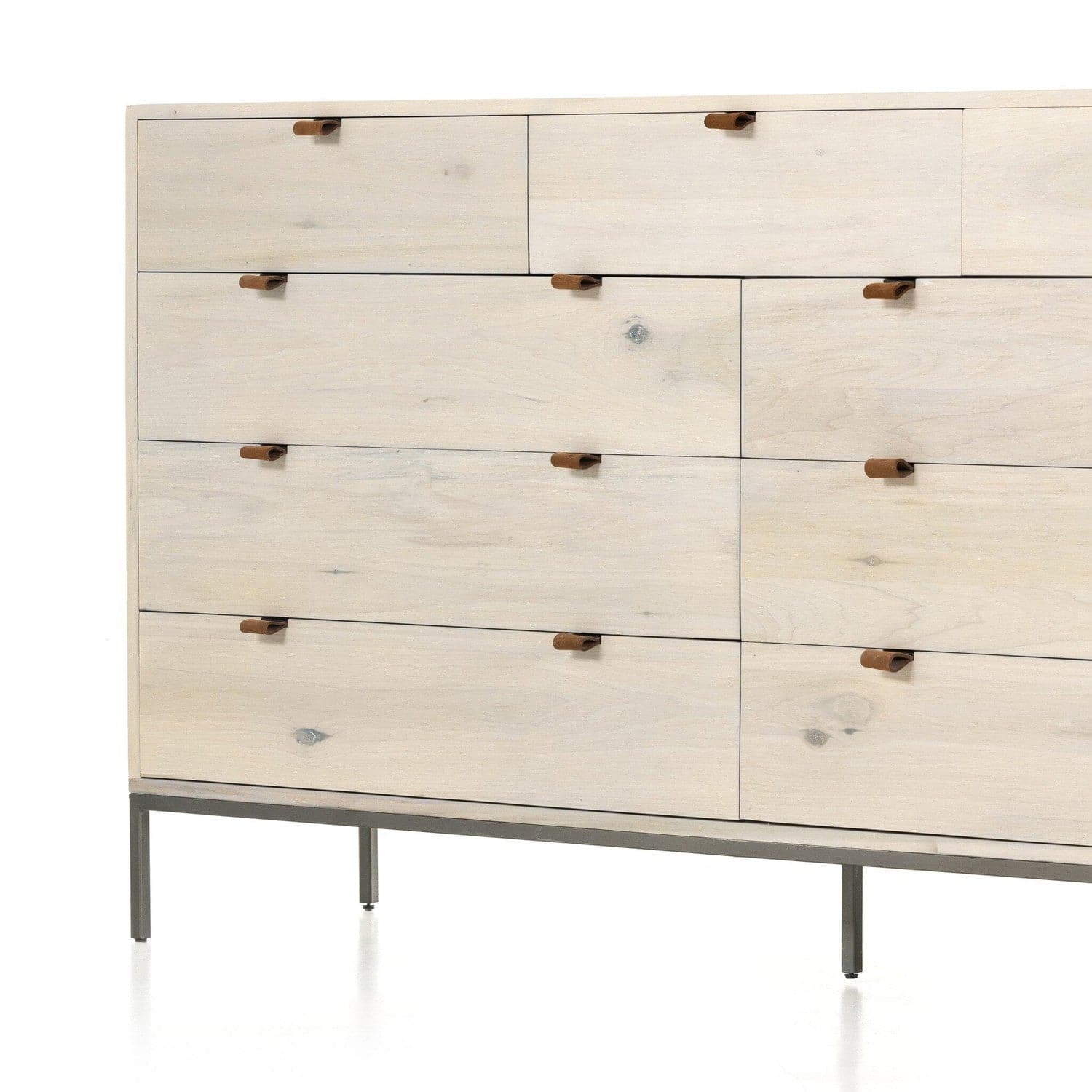 Trey 9 Drawer Dresser - Dove Poplar