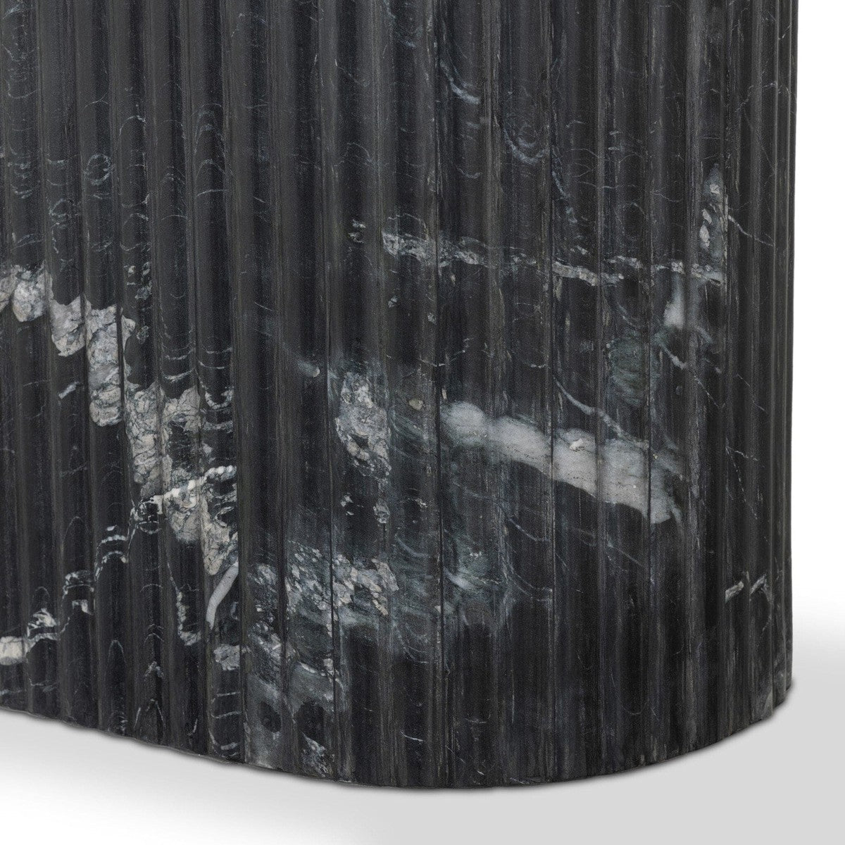 Oranda Dining Table - Black Marble