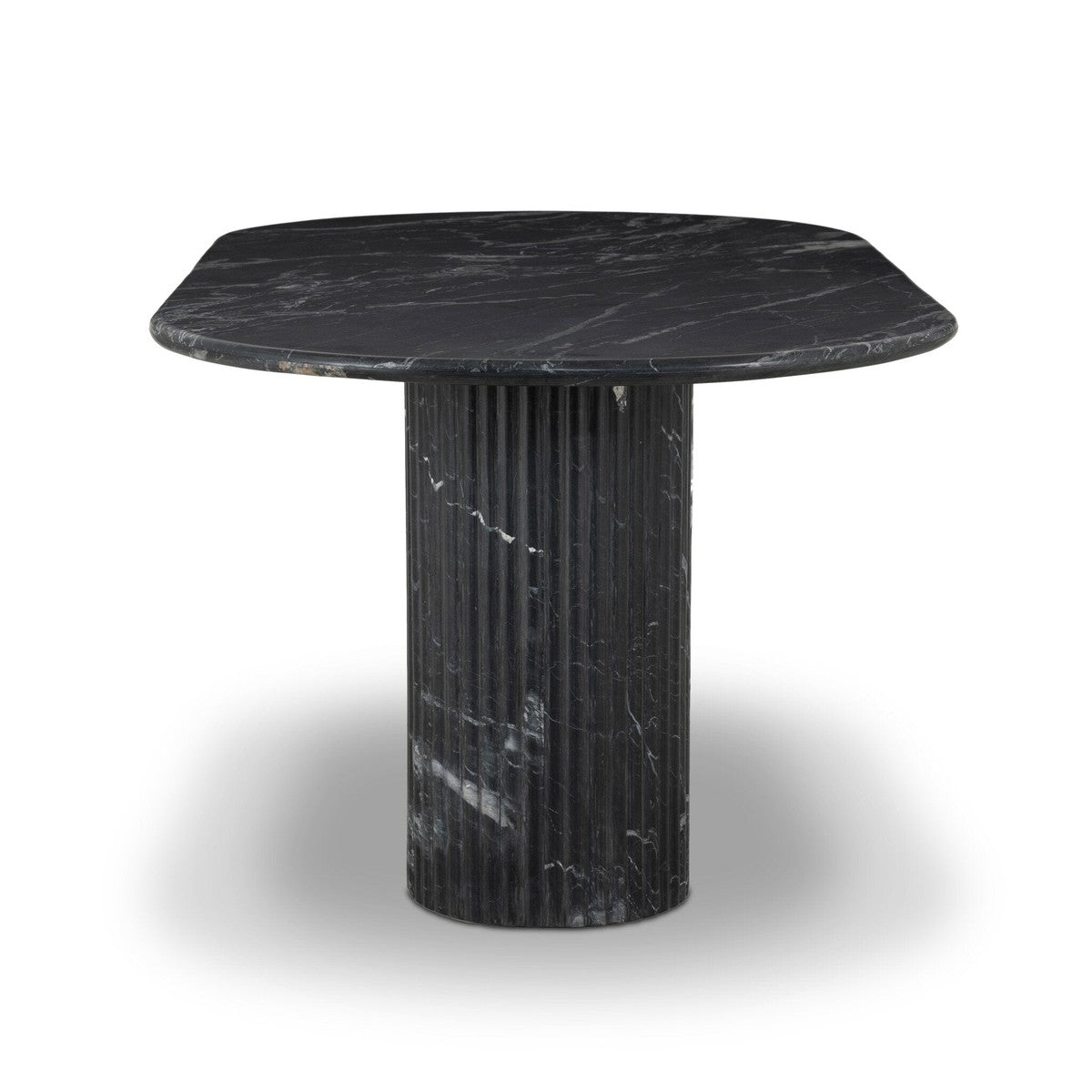 Oranda Dining Table - Black Marble