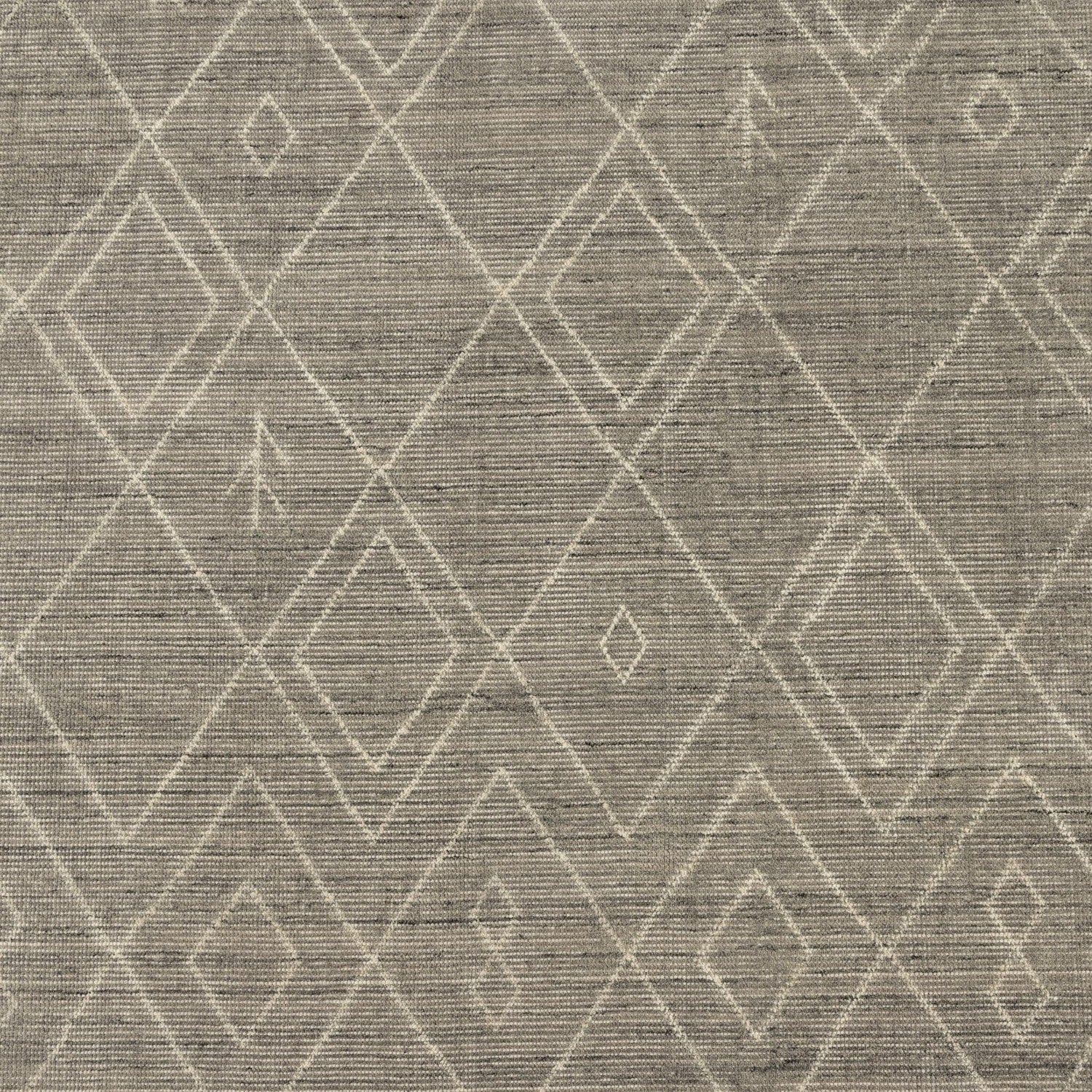 Nador Moroccan Hand Knotted Rug - Nador Grey - 9x12