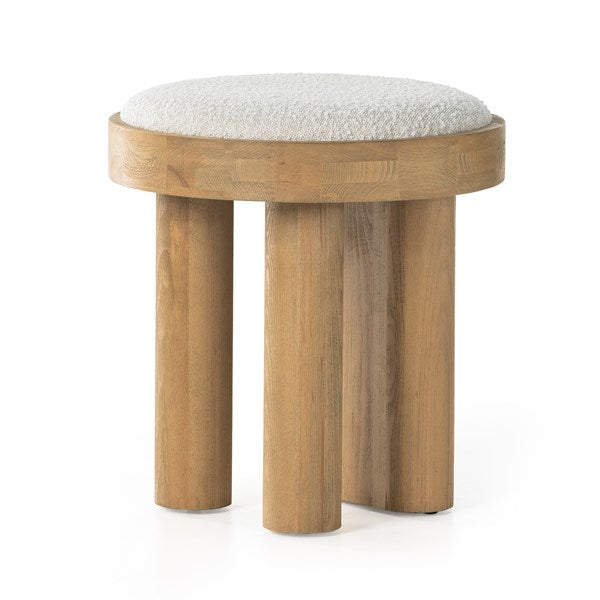 Schwell Accent Stool - Natural Beech-Four Hands-FH-230675-001-Stools & Ottomans-1-France and Son