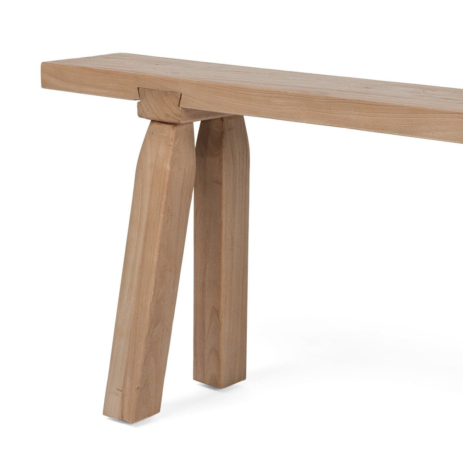 Lahana Accent Bench - Natural Elm