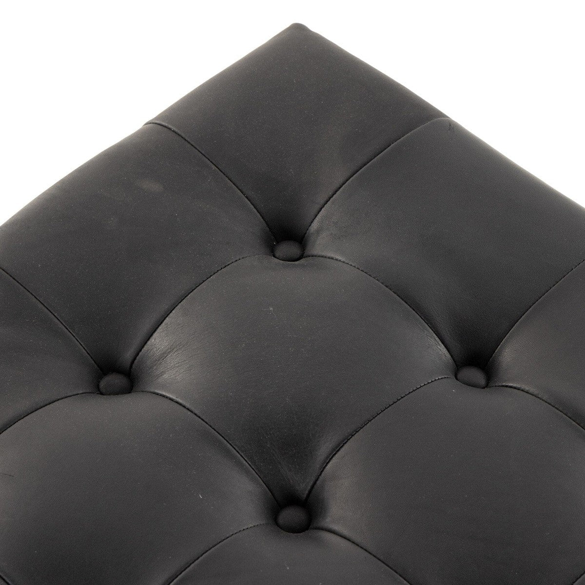 Halston Cocktail Ottoman - Heirloom Black