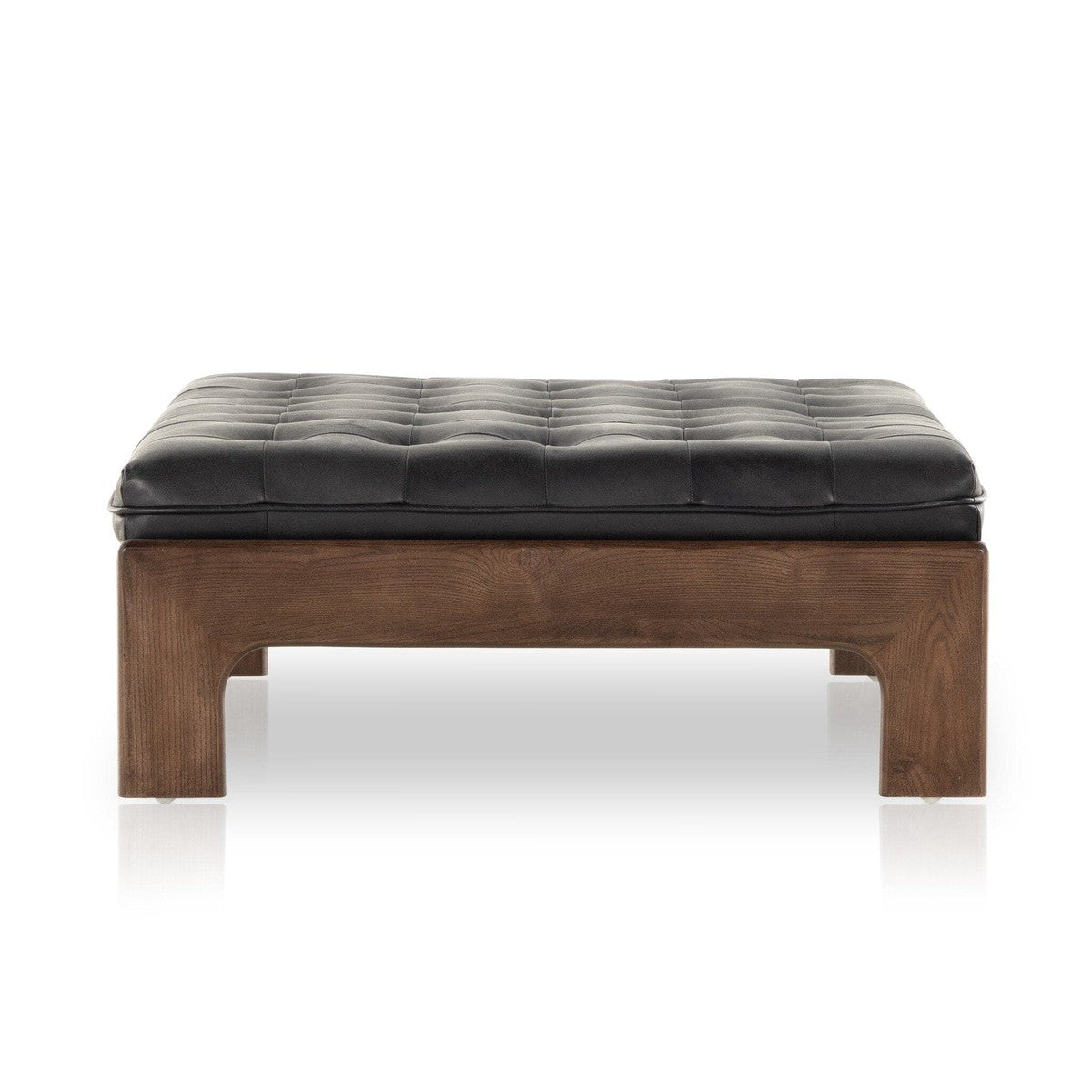 Halston Cocktail Ottoman - Heirloom Black