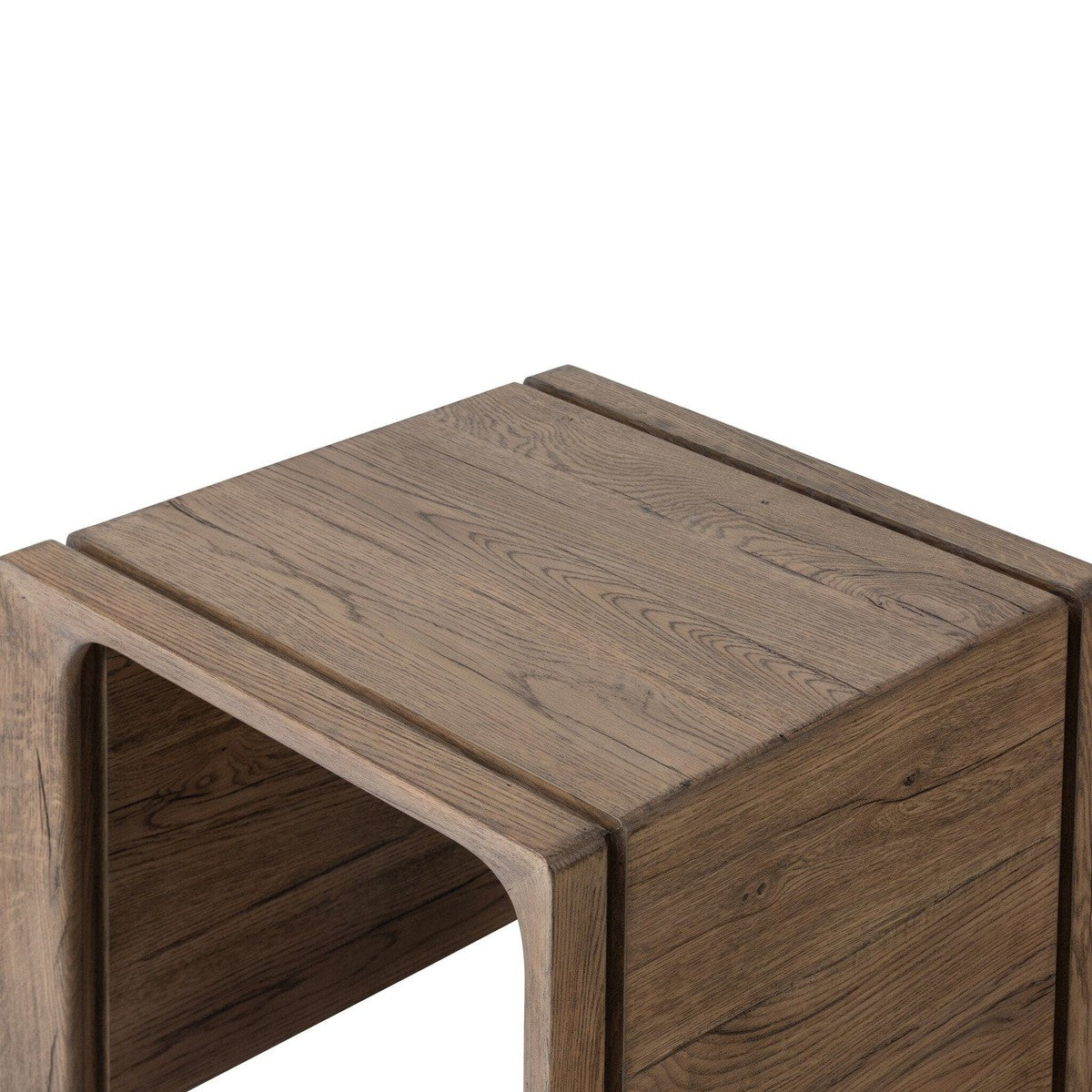 Henry End Table - Rustic Grey Veneer