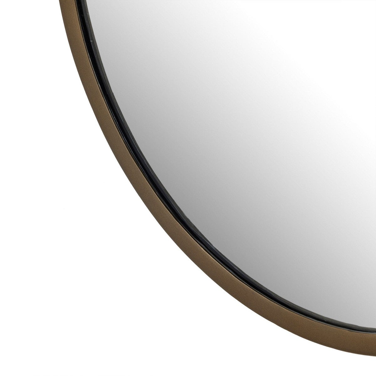 Dasha Mirror - Iron Matte Brass