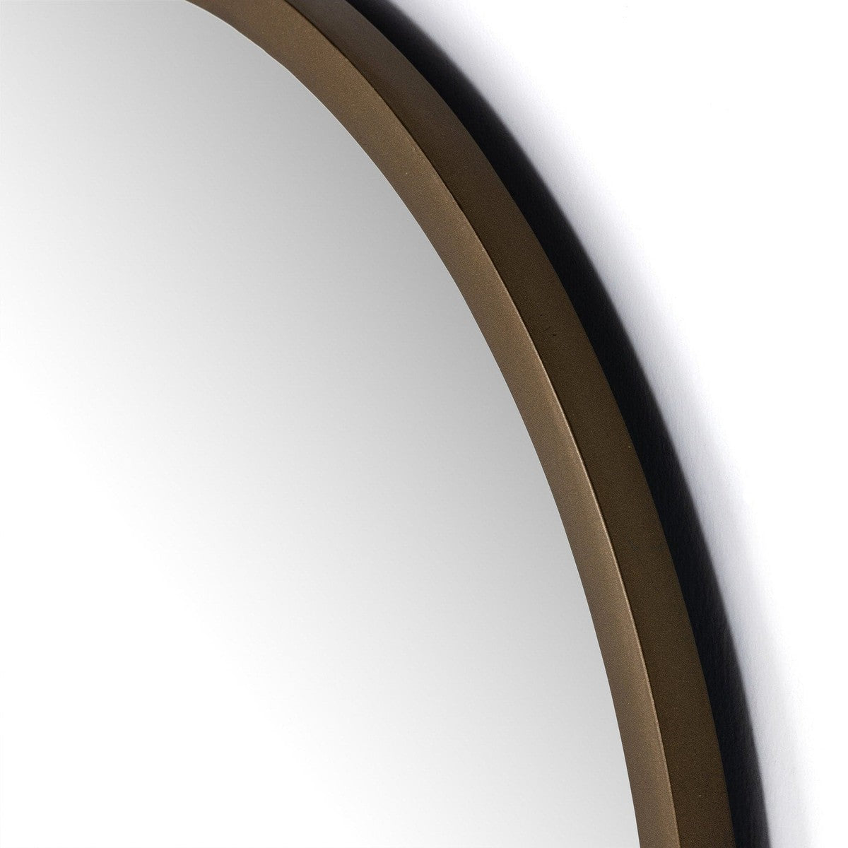 Dasha Mirror - Iron Matte Brass