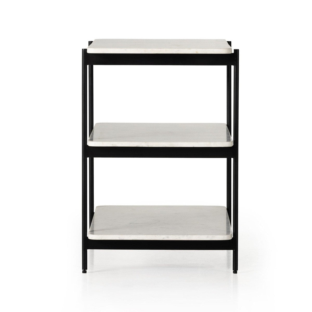 Jasper Nightstand - Iron Matte Black