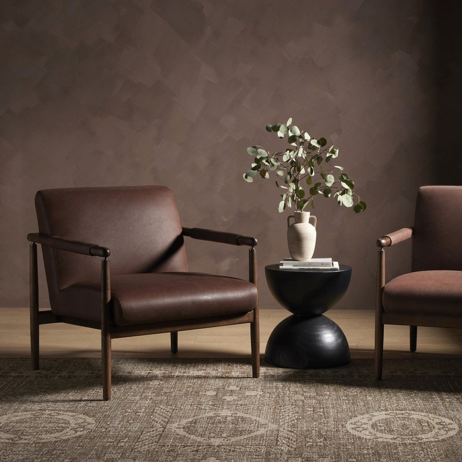 Markia Chair - Brickhouse Dark Brown