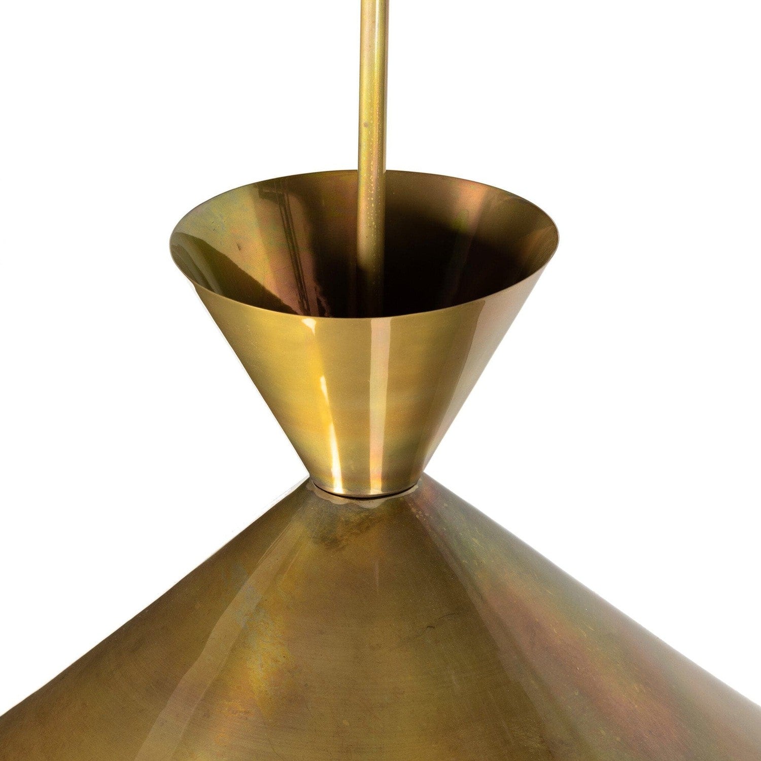 Clement Large Pendant - Burnt Brass