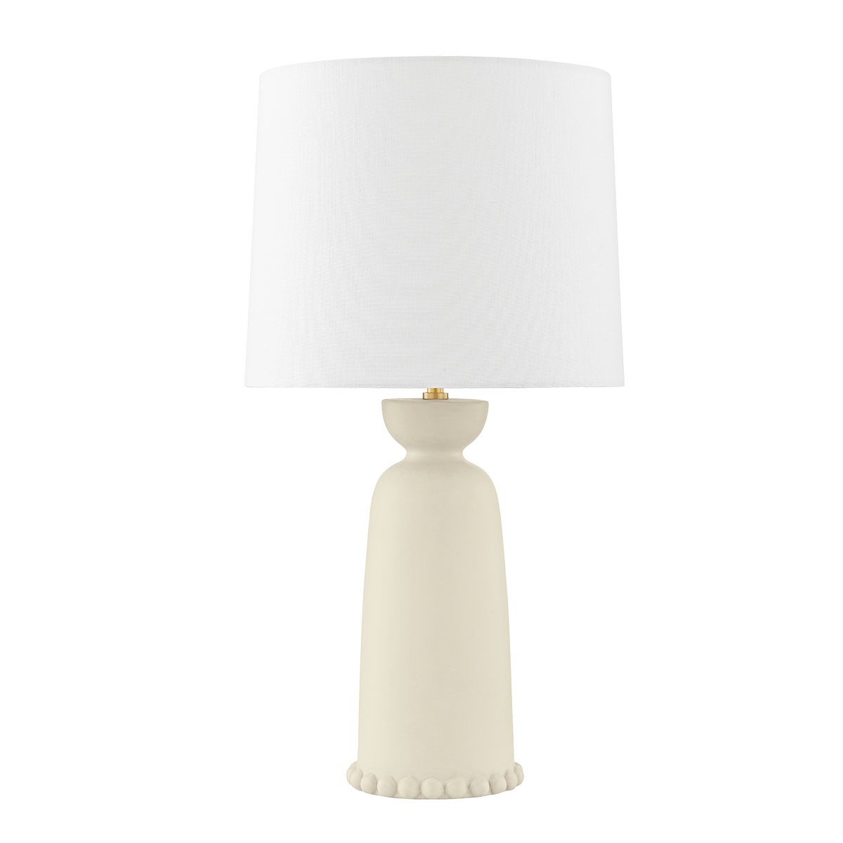 Rhea Aged Brass/Ceramic Antique Ivory-Mitzi-HVL-HL663201-AGB/CAI-Table Lamps-1-France and Son