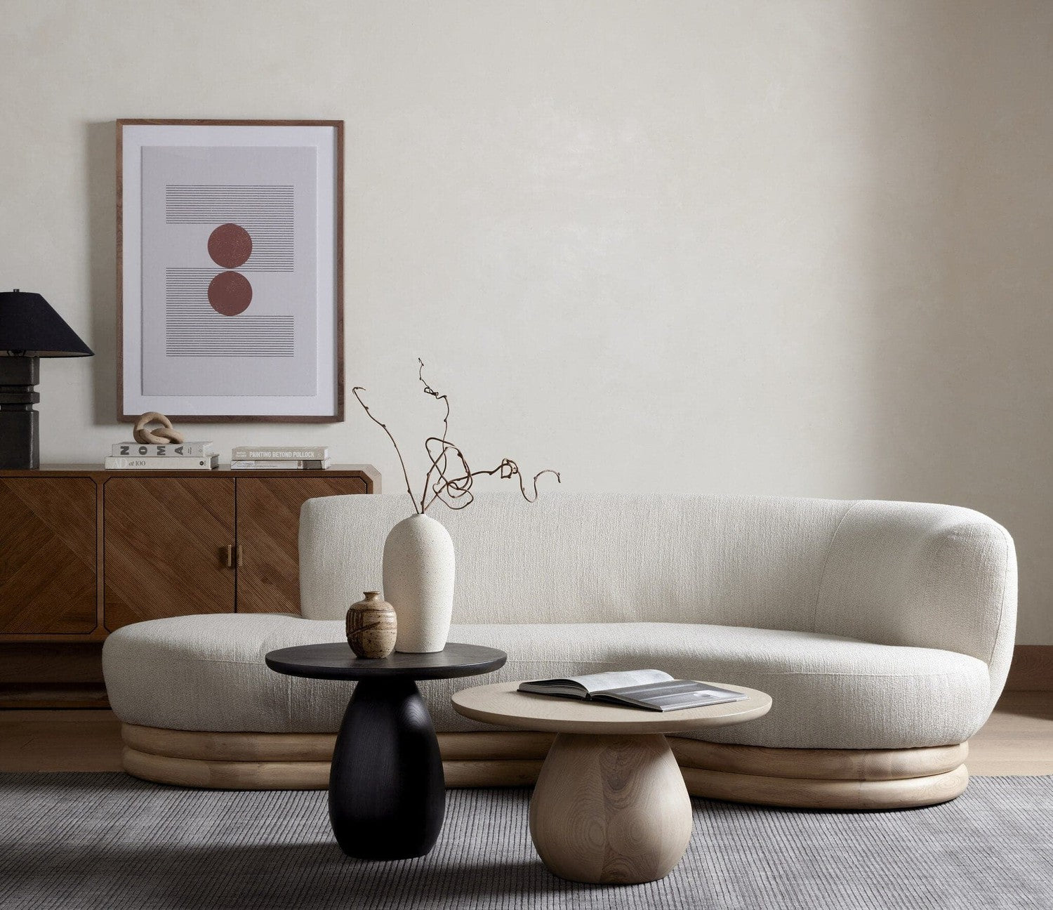 Caspian Sideboard - Natural Ash Veneer