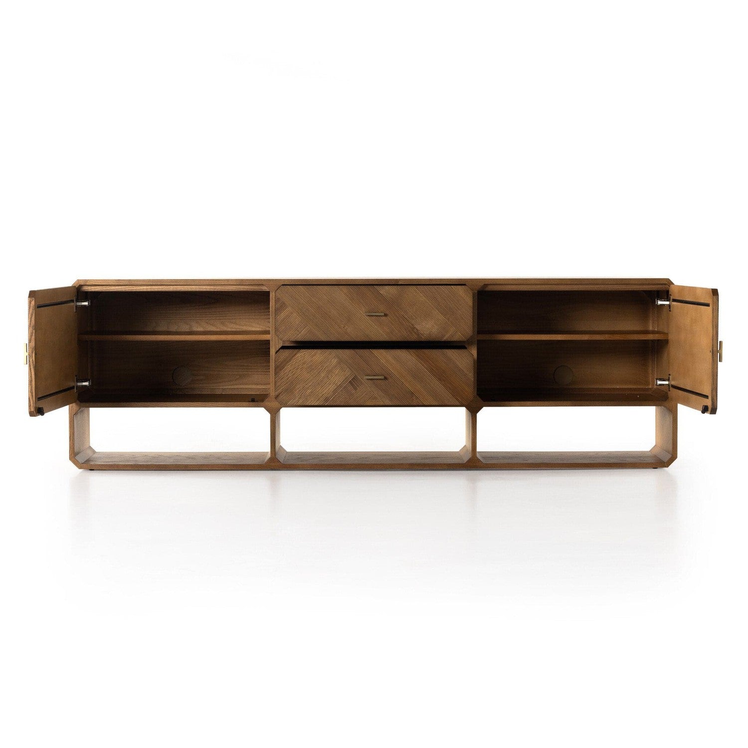 Caspian Media Console - Natural Ash