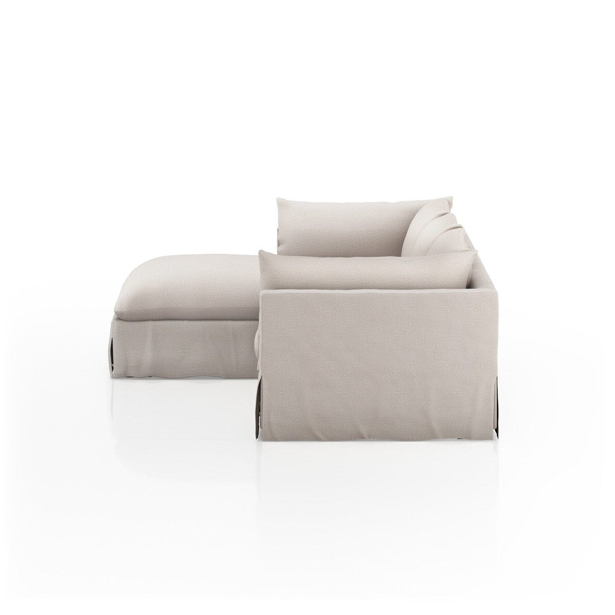 Habitat Slipcover 2-Piece Sectional - Bennett Moon