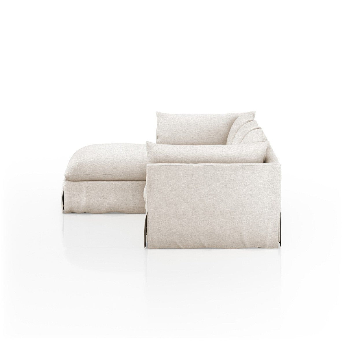 Habitat Slipcover 2-Piece Sectional - Valley Nimbus