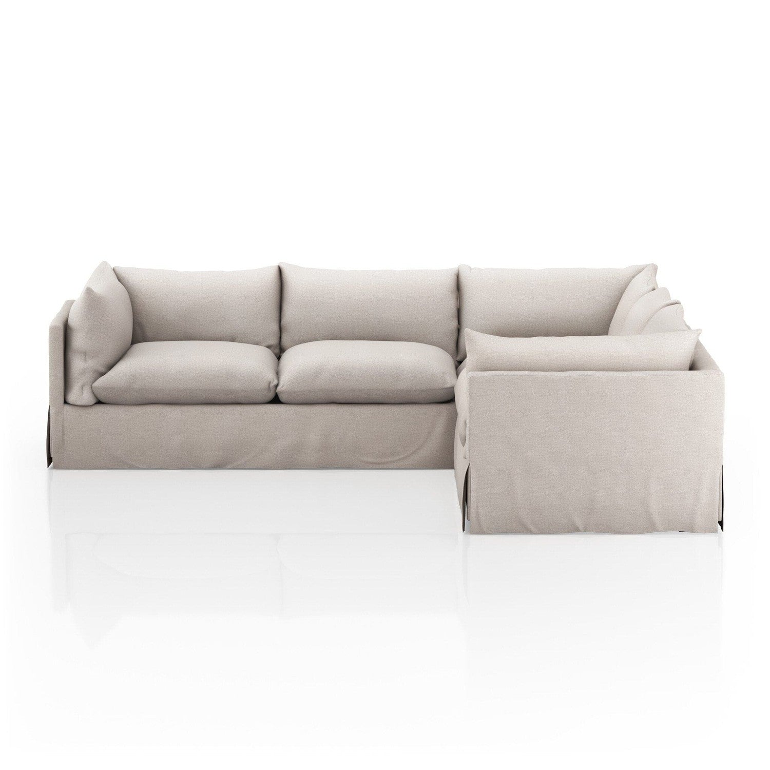 Habitat Slipcover 3-Piece Sectional - Bennett Moon